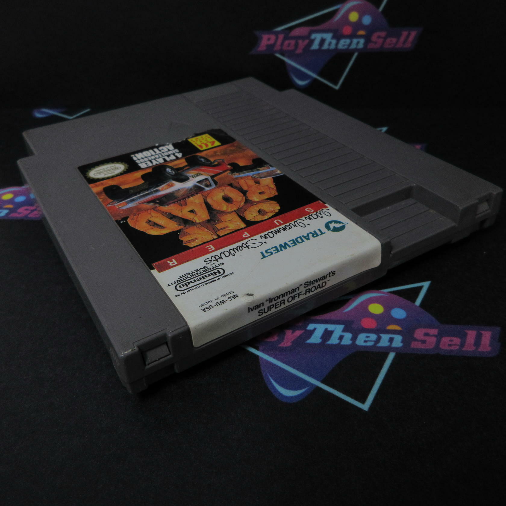 Ivan  Ironman Stewart's Super Off Road Nintendo NES Cart Only AD - Very Good