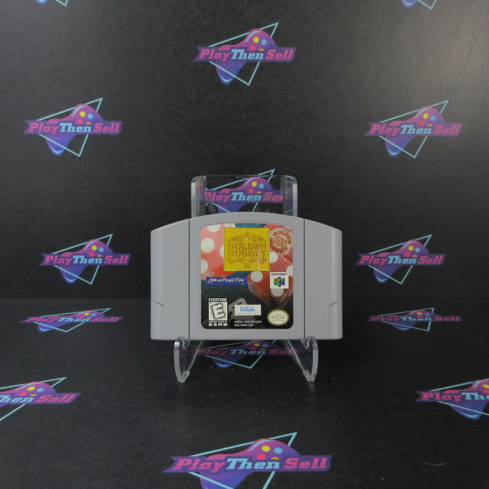 Golden Nugget Nintendo 64 N64 Cartridge Only AD Authentic / Tested - Very Good