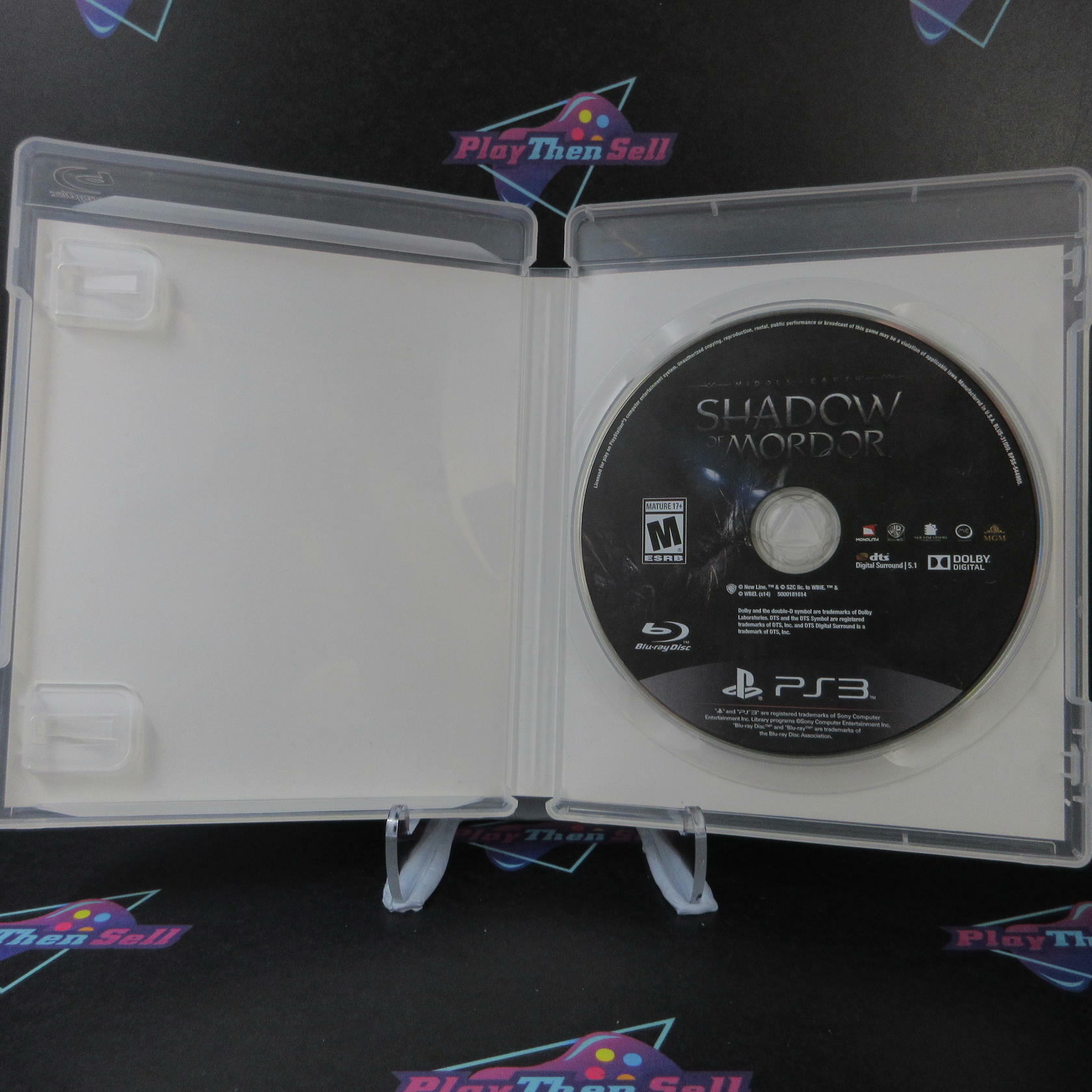 Middle Earth Shadow of Mordor PS3 PlayStation 3 - Very Good