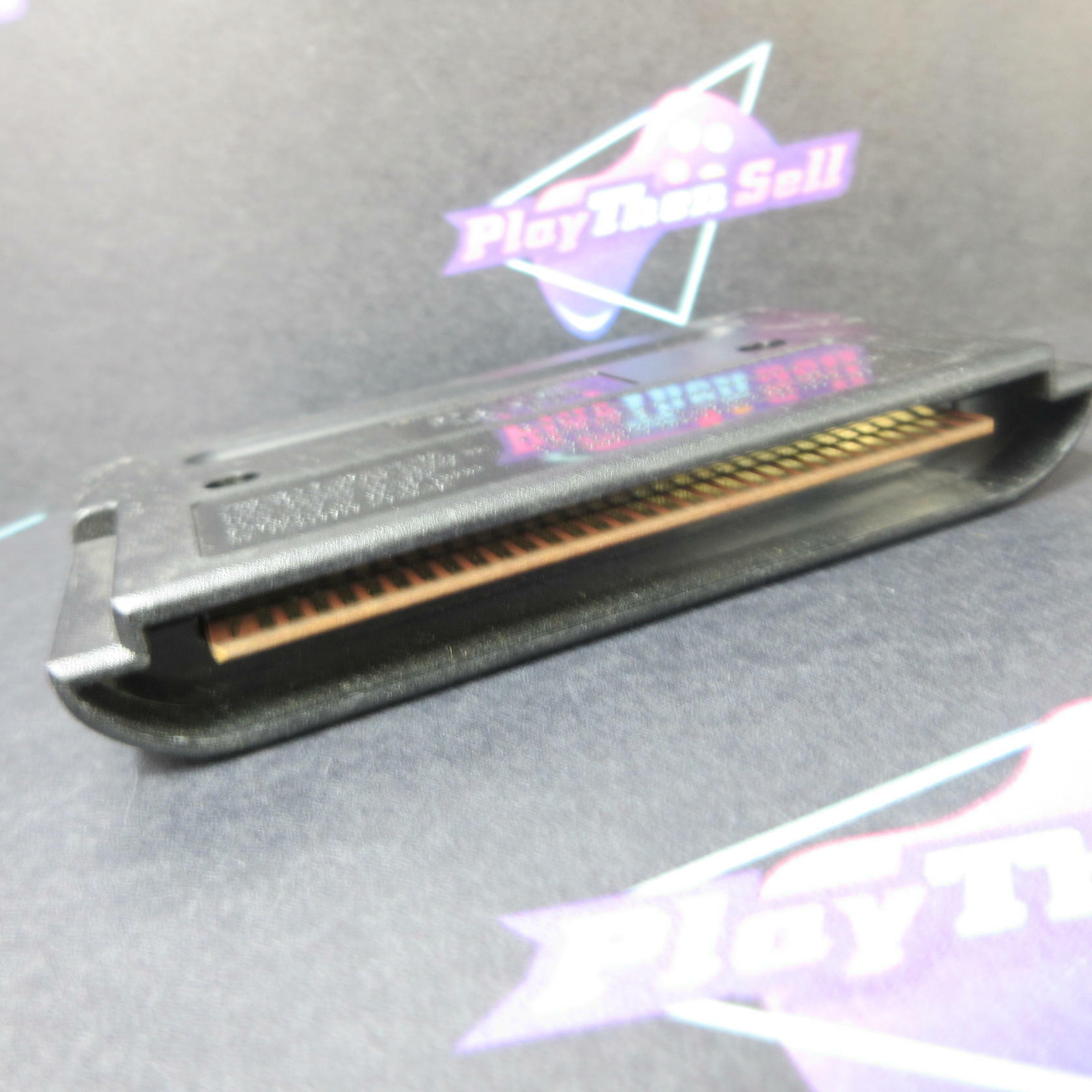 Troy Aikman Football Sega Genesis Cartridge Only AD Authentic / Tested - Very Good