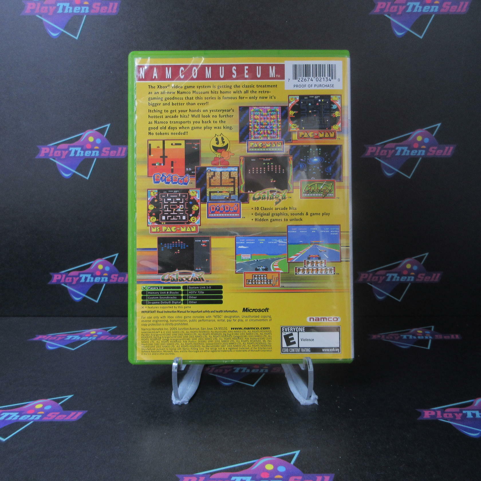 Namco Museum Xbox Platinum Hits - Like New