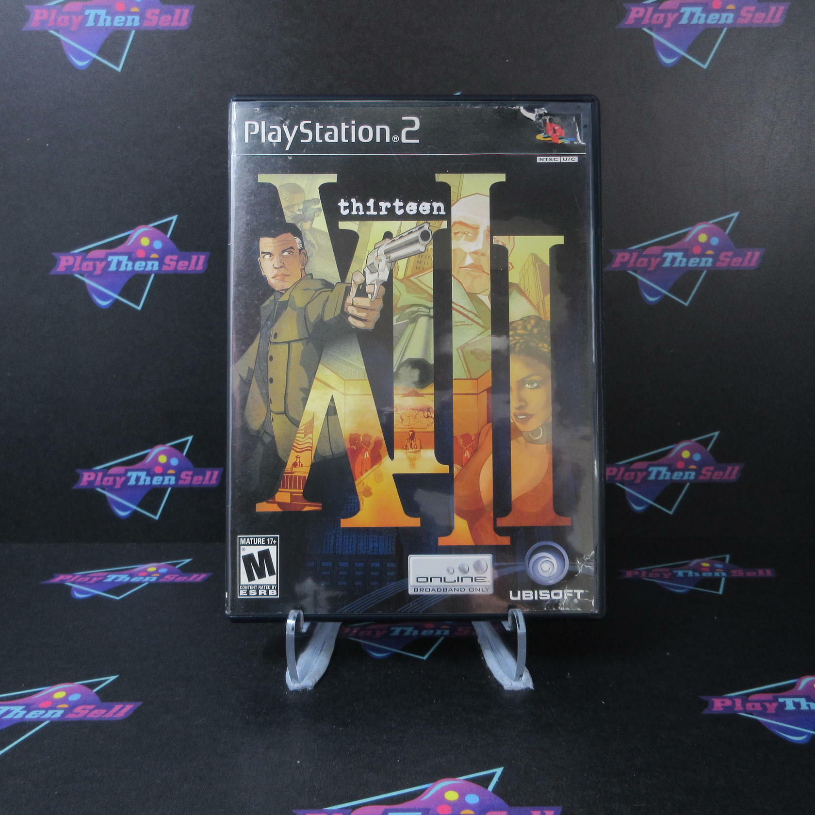XIII PS2 PlayStation 2 AD/NM - Very Good