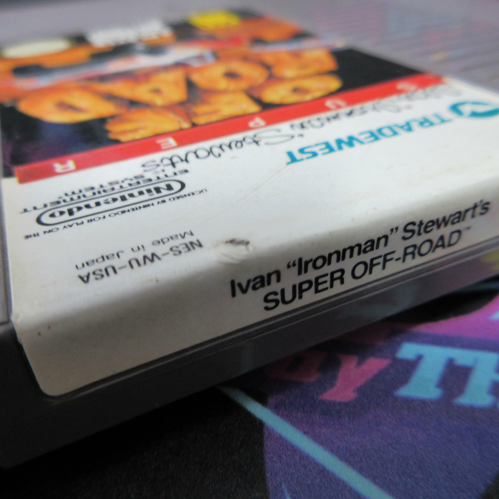 Ivan  Ironman Stewart's Super Off Road Nintendo NES Cart Only AD - Very Good