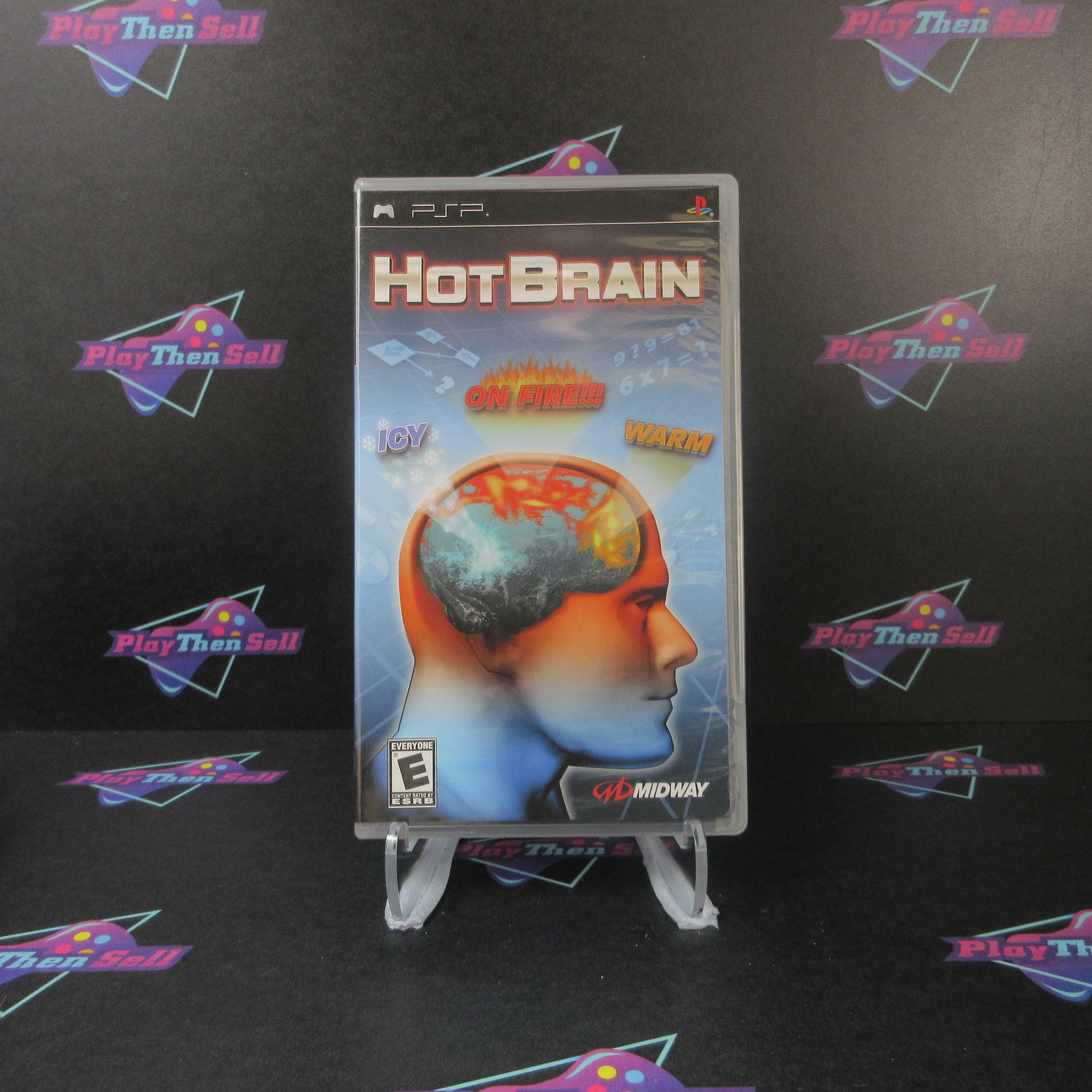 Hot Brain - Sony PSP + Reg Card - Like New