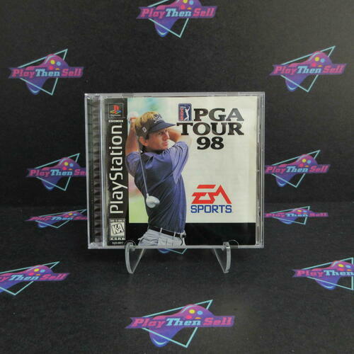 PGA Tour 98 PS1 PlayStation 1 + Reg Card - Like New