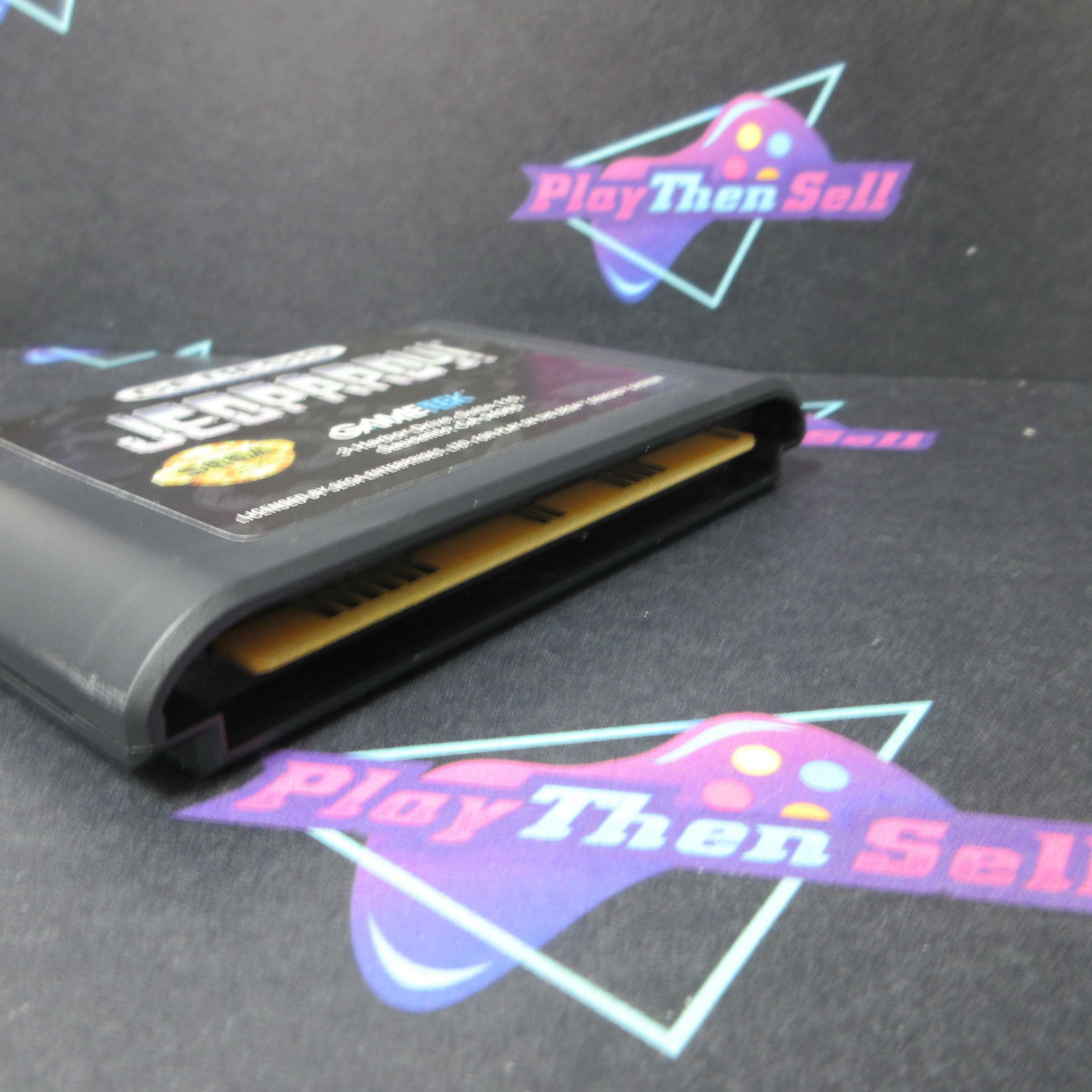 Jeopardy! Sega Genesis Boxed CS Complete CIB - Very Good