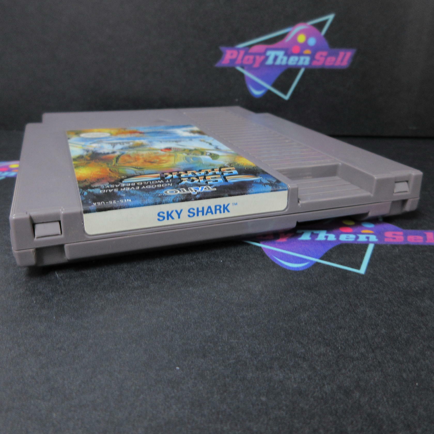 Sky Shark Nintendo NES Cart Only Authentic / Tested - Very Good