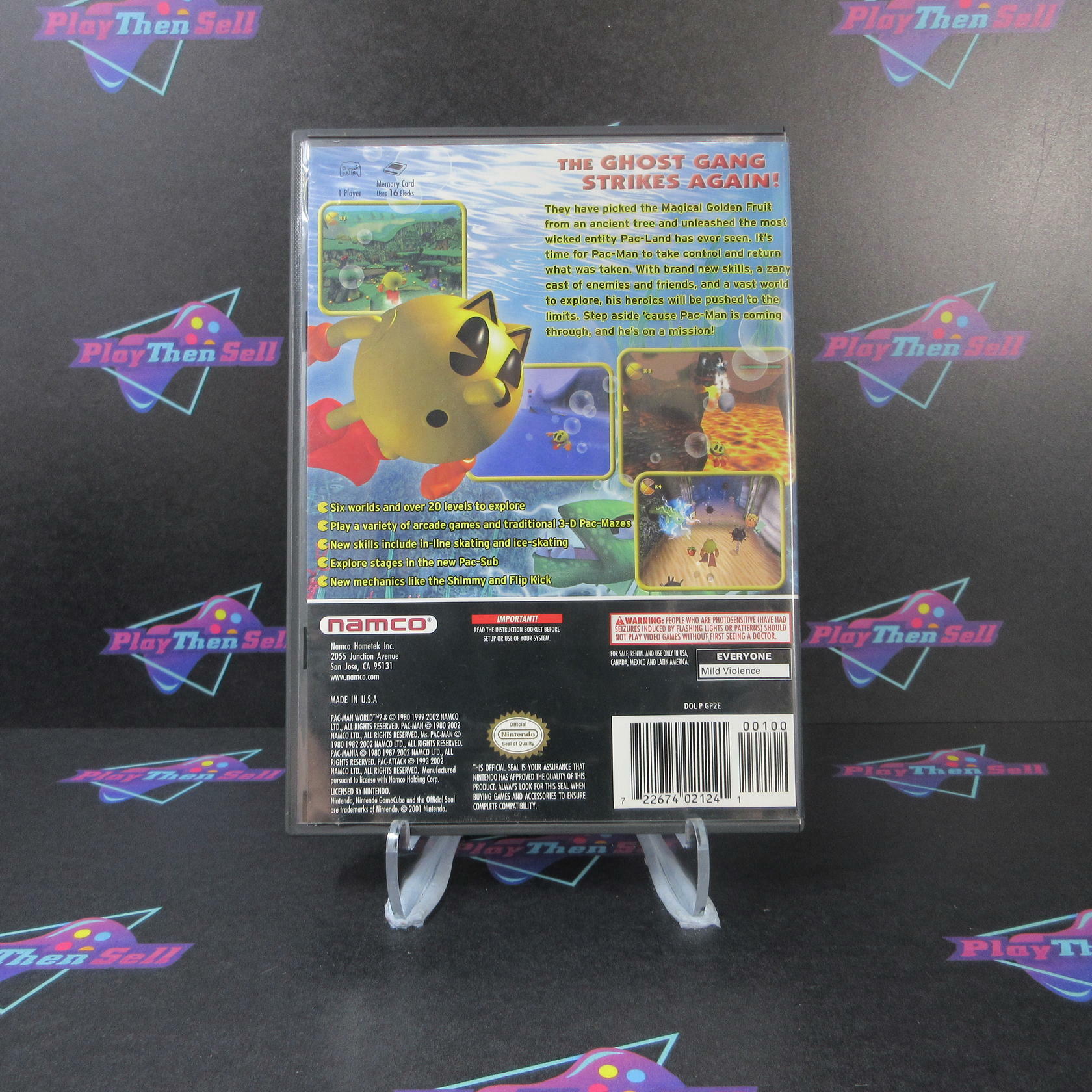 Pac Man World 2 Nintendo Gamecube AD/NM - Very Good