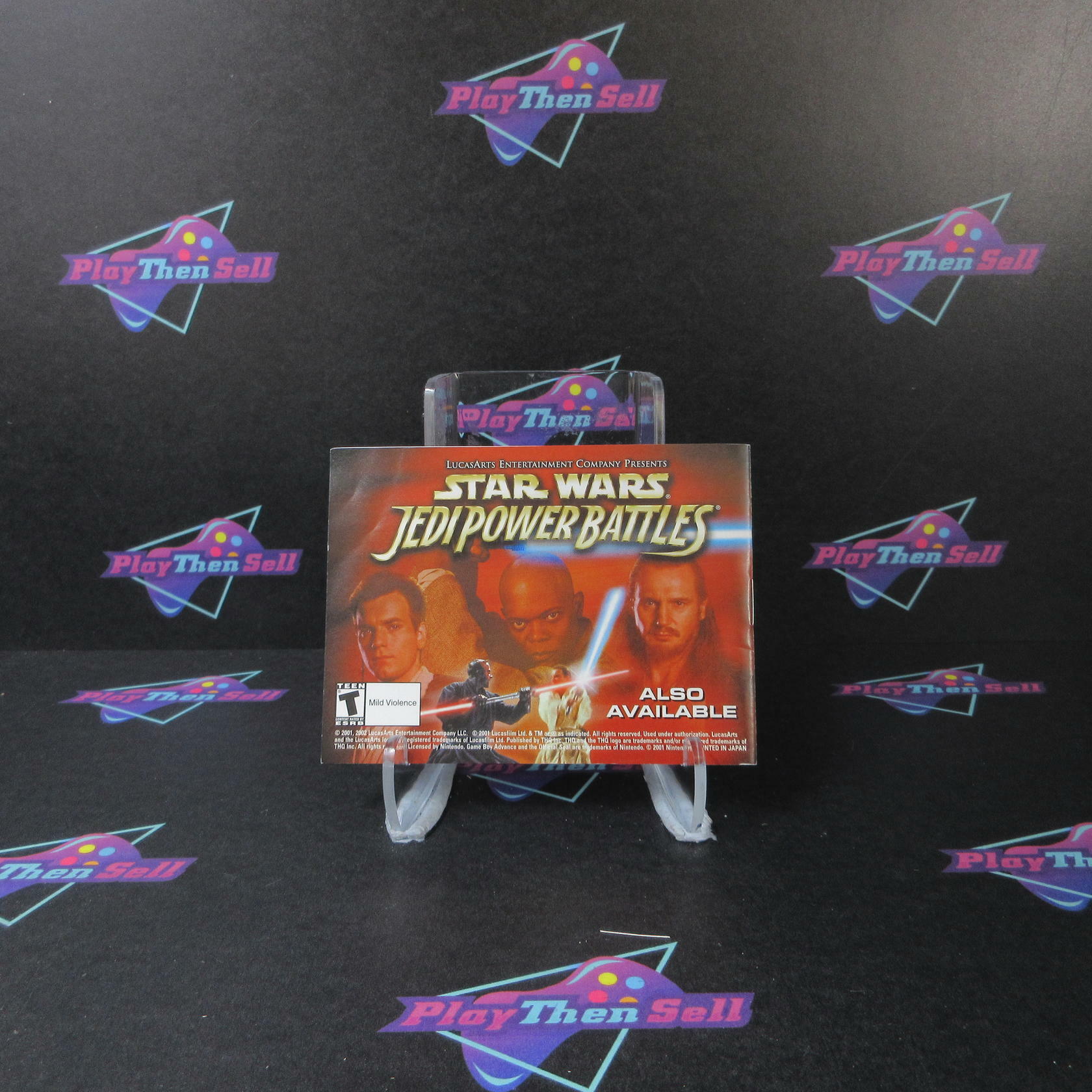 Star Wars Episode II Attack of the Clones Gameboy Advance Boxed + Poster - AD - Very Good