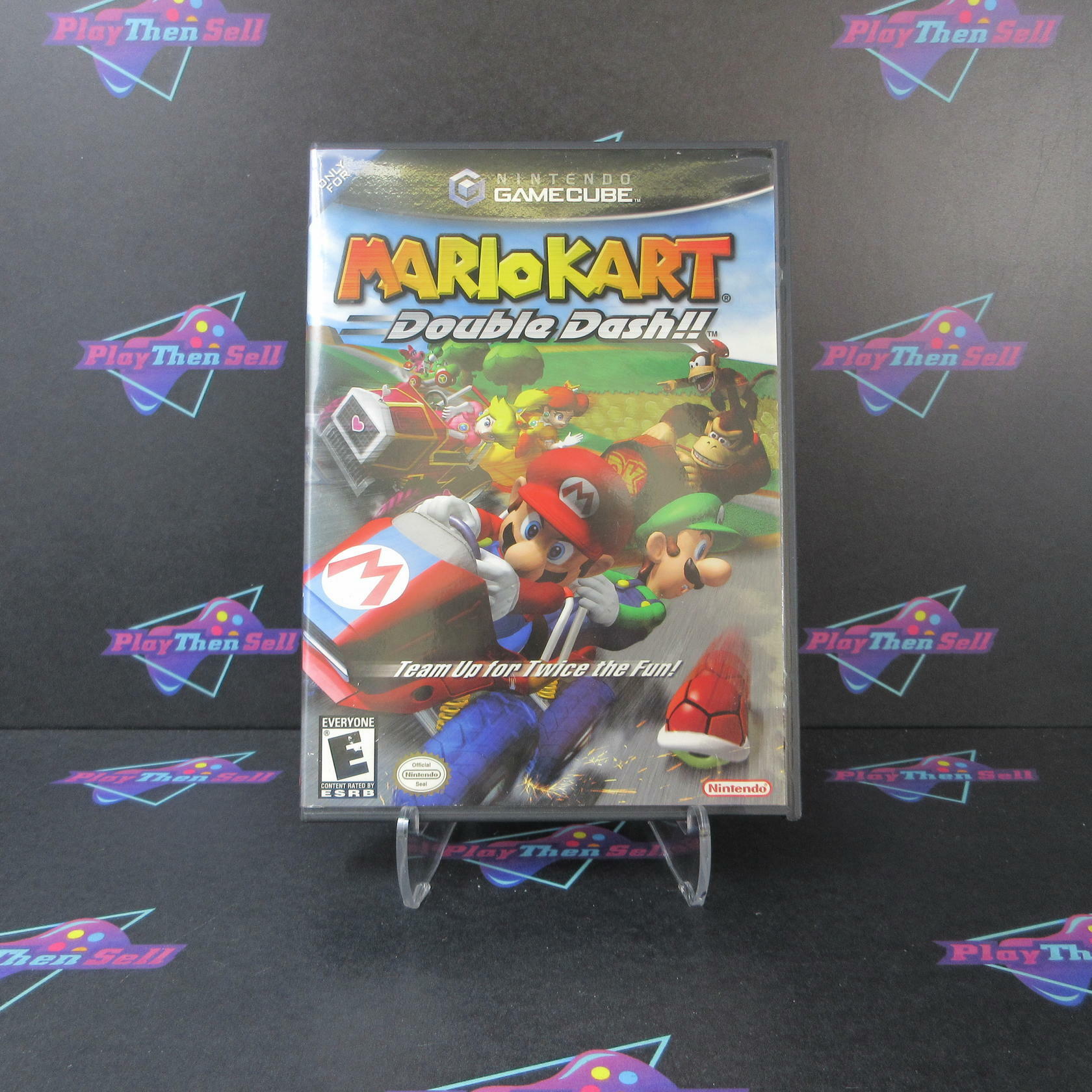 Mario Kart Double Dash Nintendo Gamecube AD Complete CIB - Very Good