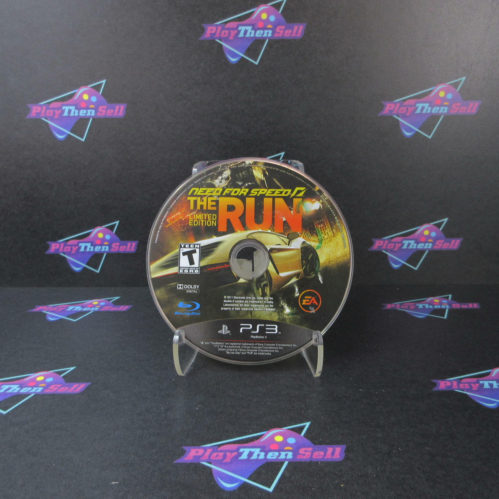 Need For Speed The Run Limited Edition PS3 PlayStation 3 - Very Good