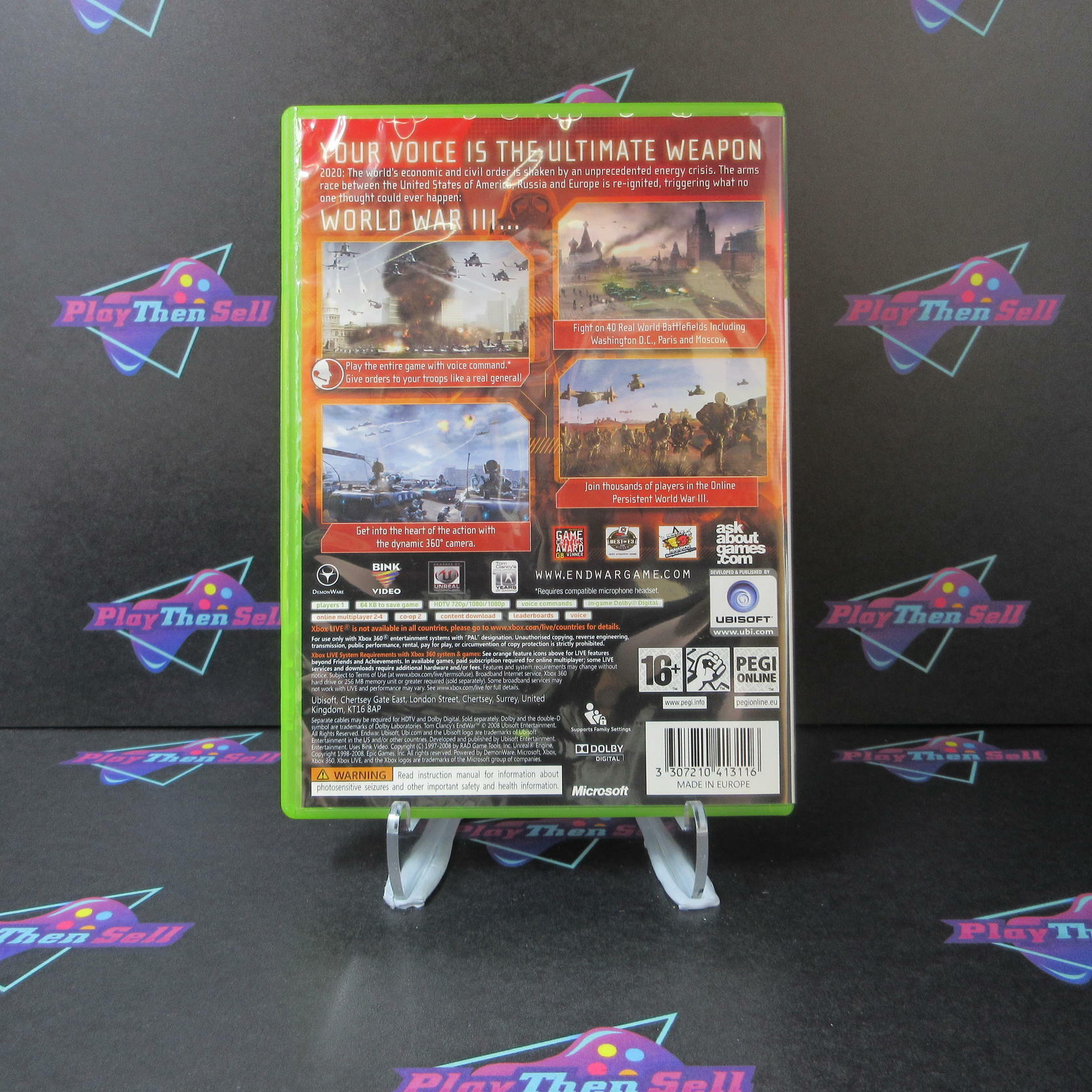 Tom Clancy's EndWar - Xbox 360 Pegi - Like New