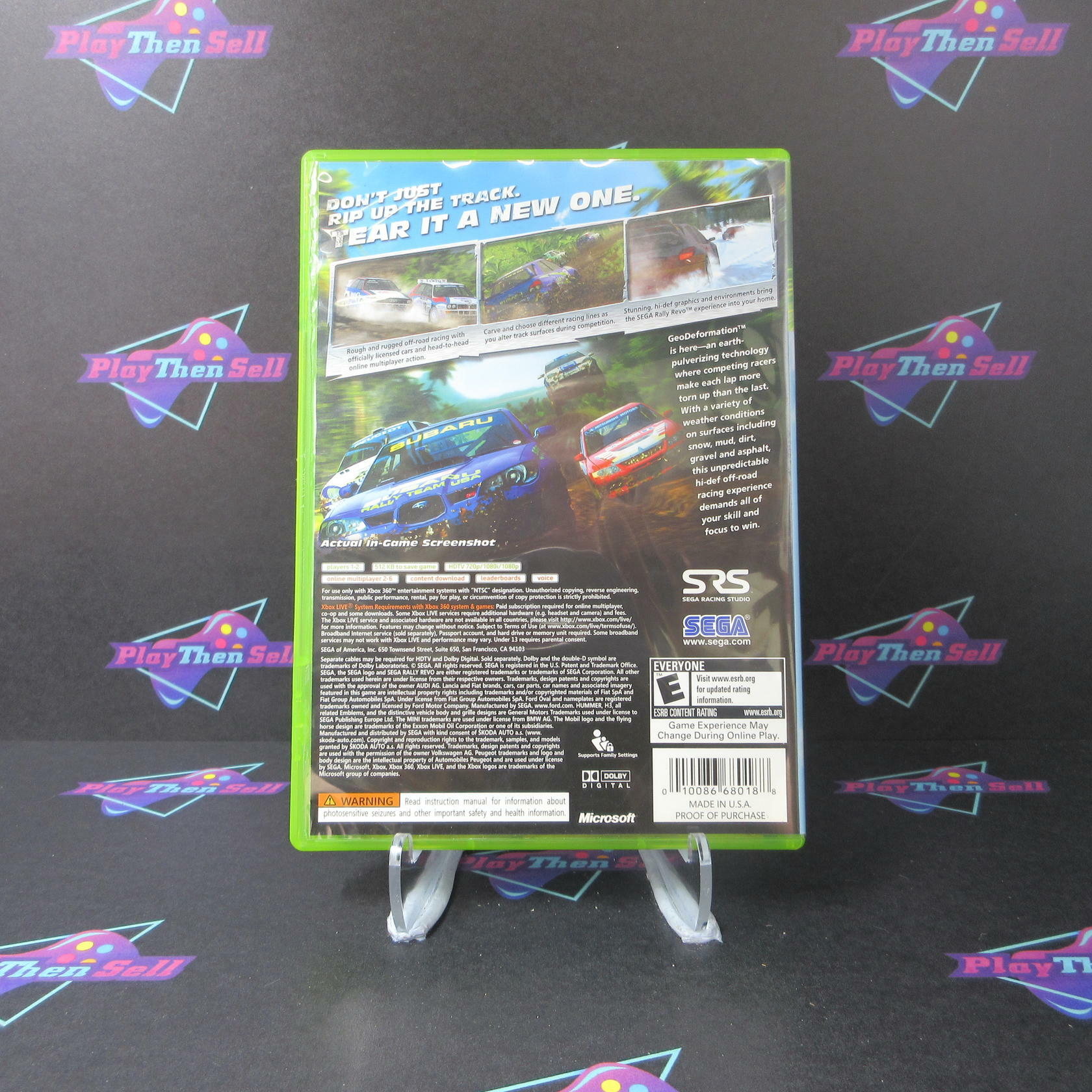 Sega Rally Revo - Xbox 360 - Like New