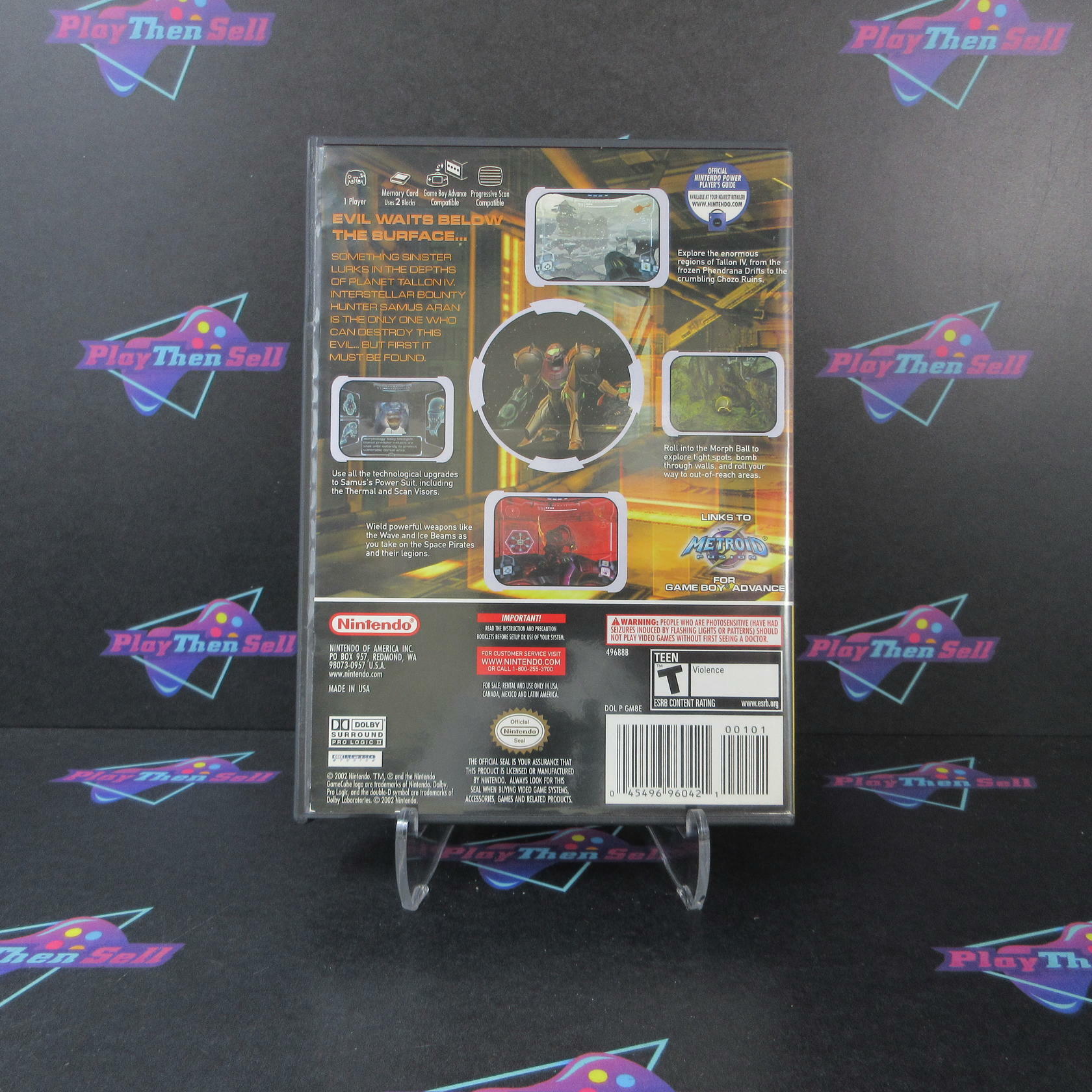 Metroid Prime Player's Choice Nintendo Gamecube - Like New