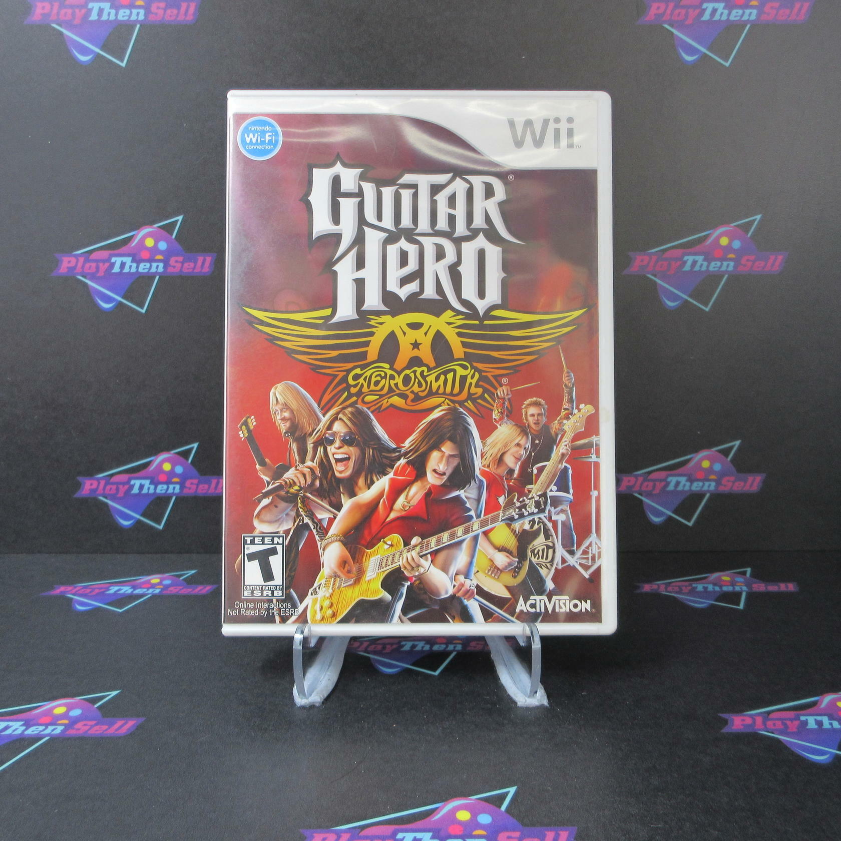 Guitar Hero Aerosmith Nintendo Wii AD/NM - Very Good