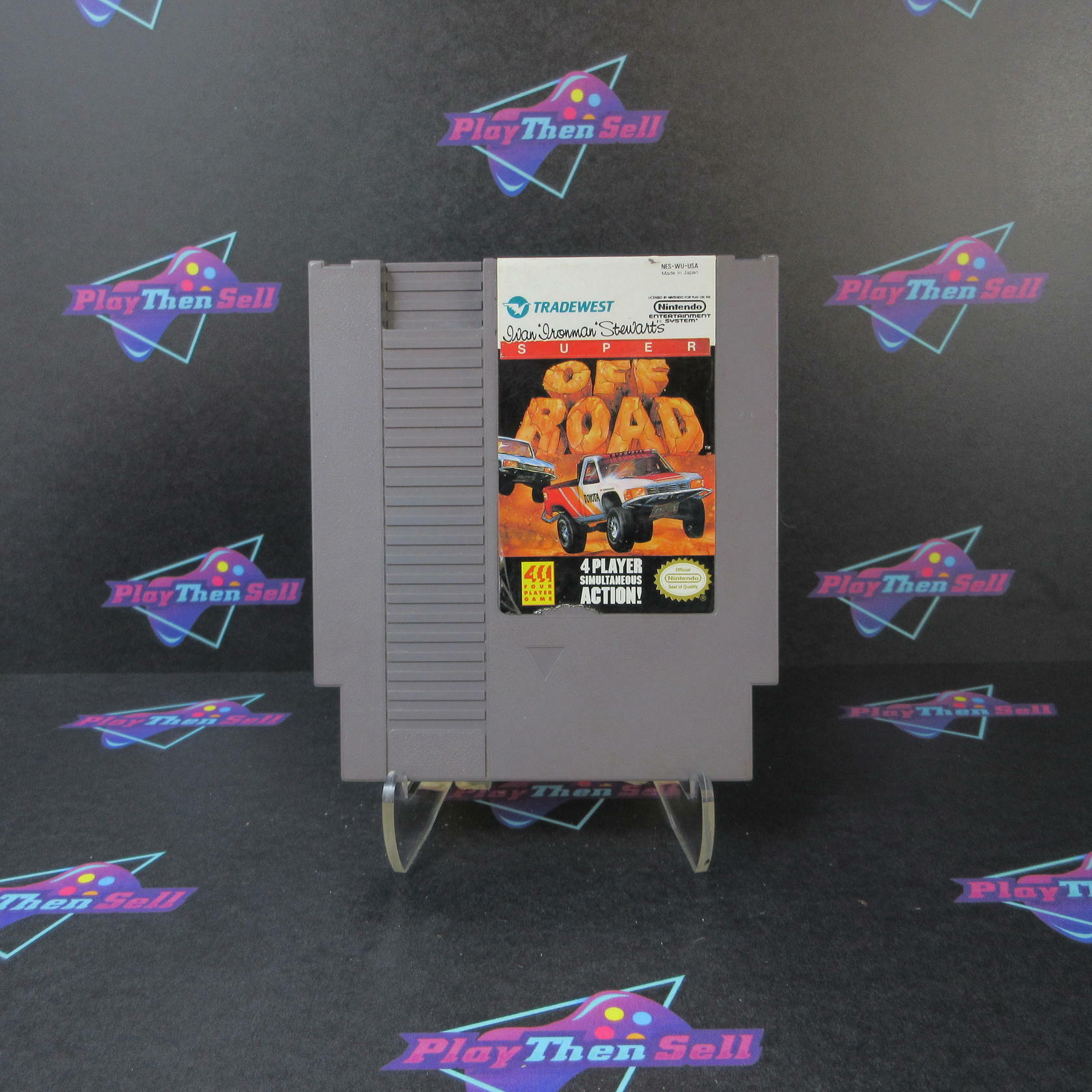 Ivan  Ironman Stewart's Super Off Road Nintendo NES Cart Only AD - Very Good