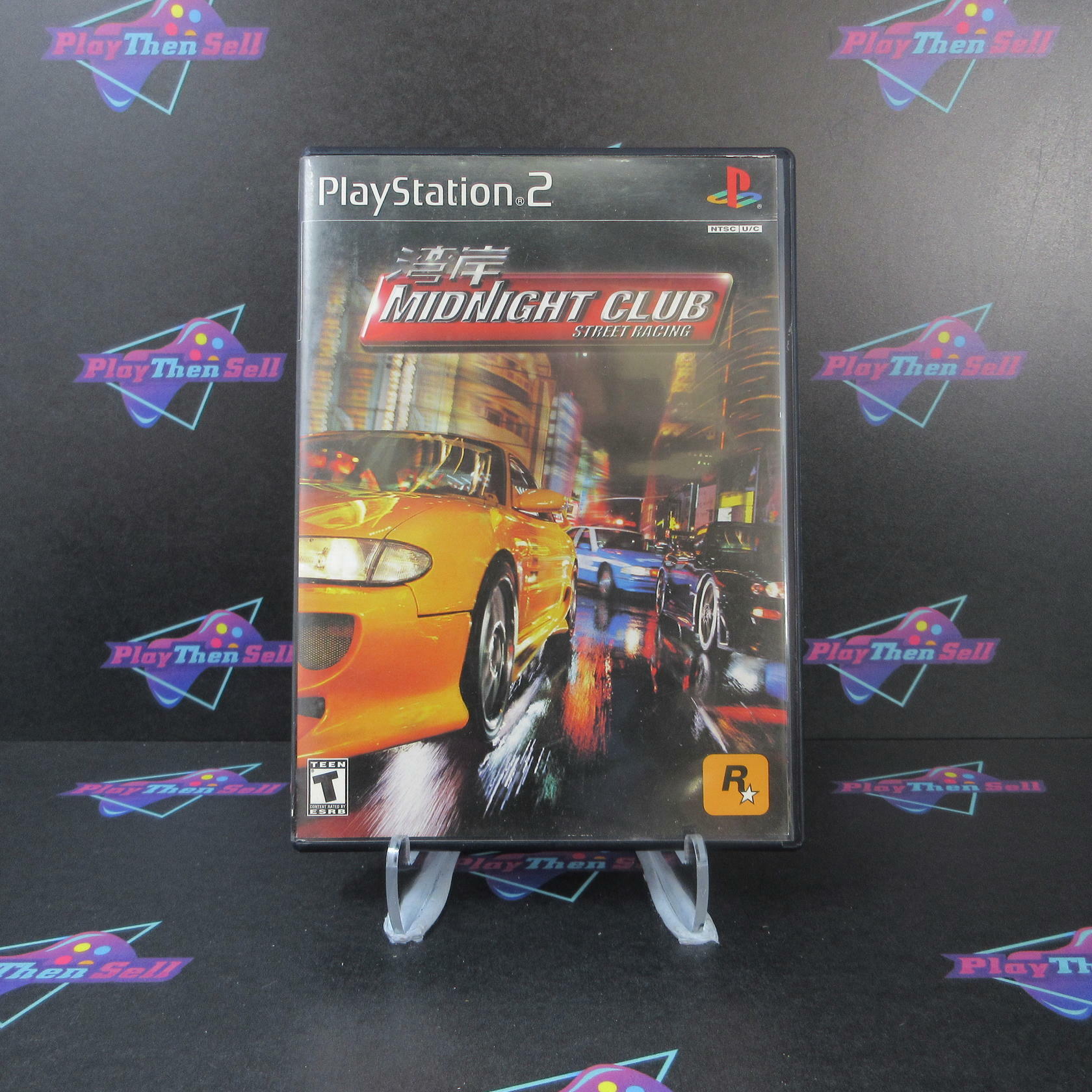 Midnight Club Street Racing PS2 PlayStation 2 AD/DD/NM - Very Good