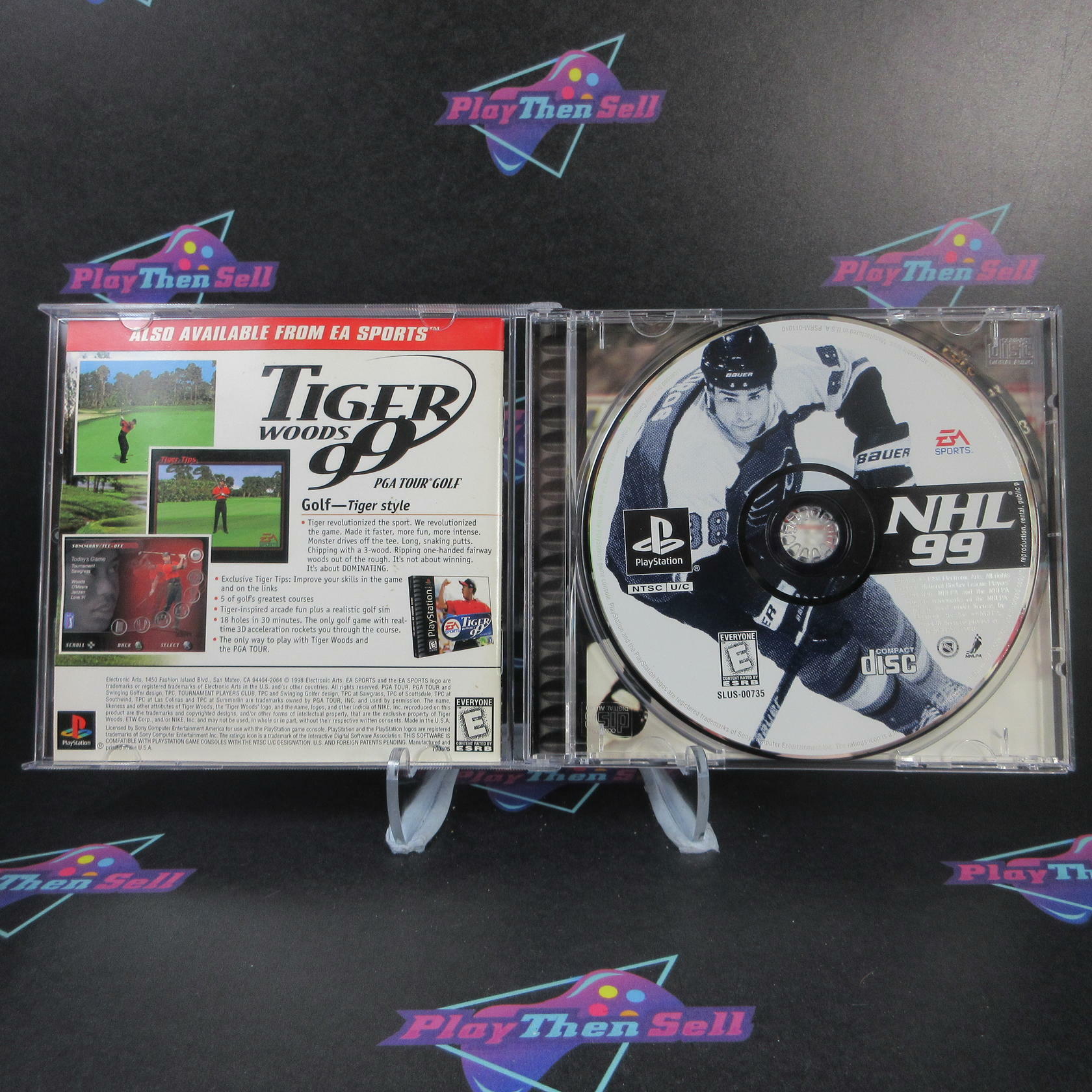 NHL 99 PS1 PlayStation 1 + Reg Card MD - Very Good
