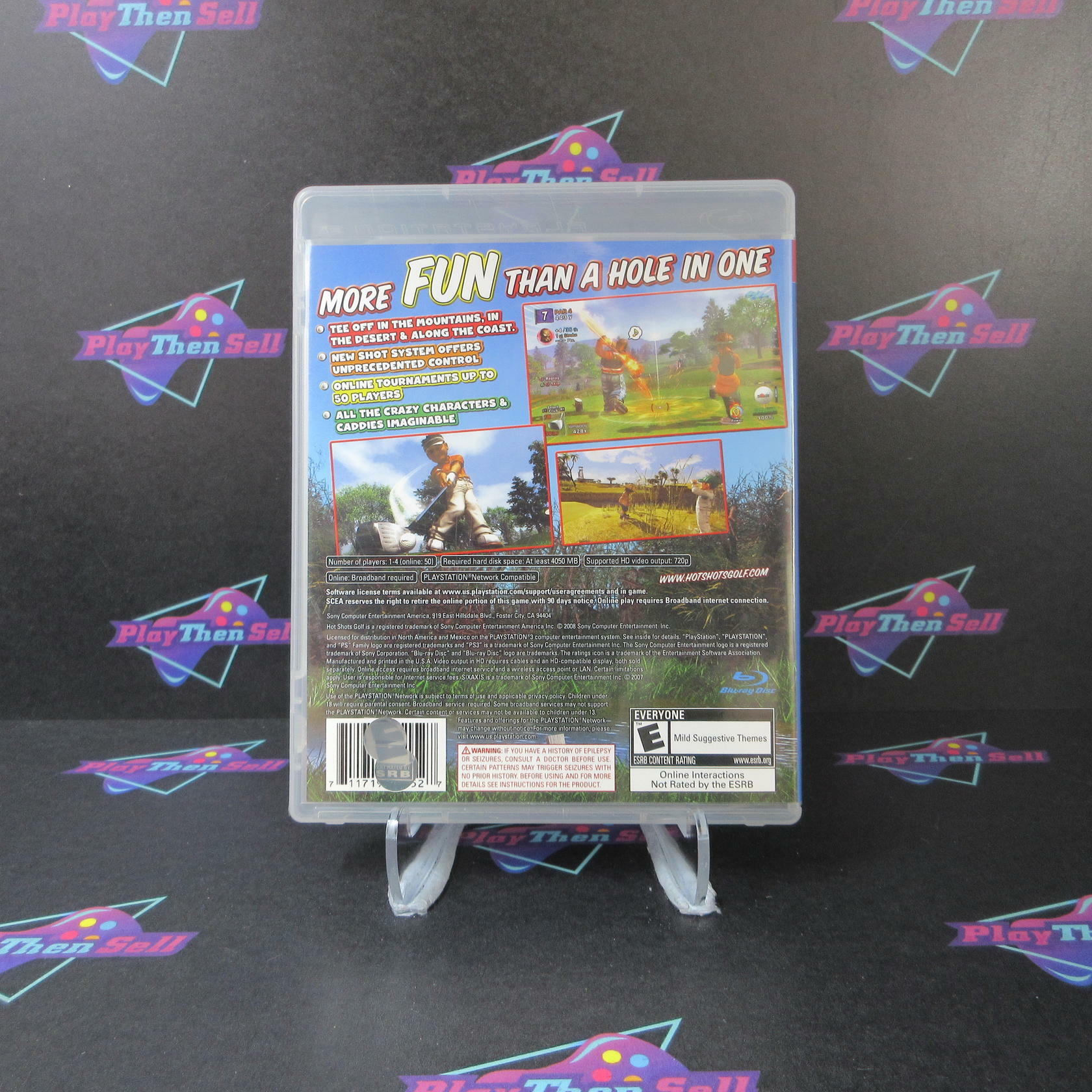 Hot Shots Golf Out of Bounds + Reg Card PS3 PlayStation 3 AD Complete CIB - Very Good