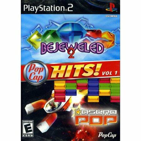 Bejeweled 2 / Astro Pop - Pop Cap Hits PS2 Playstation 2 MD/DD CIB - Very Good