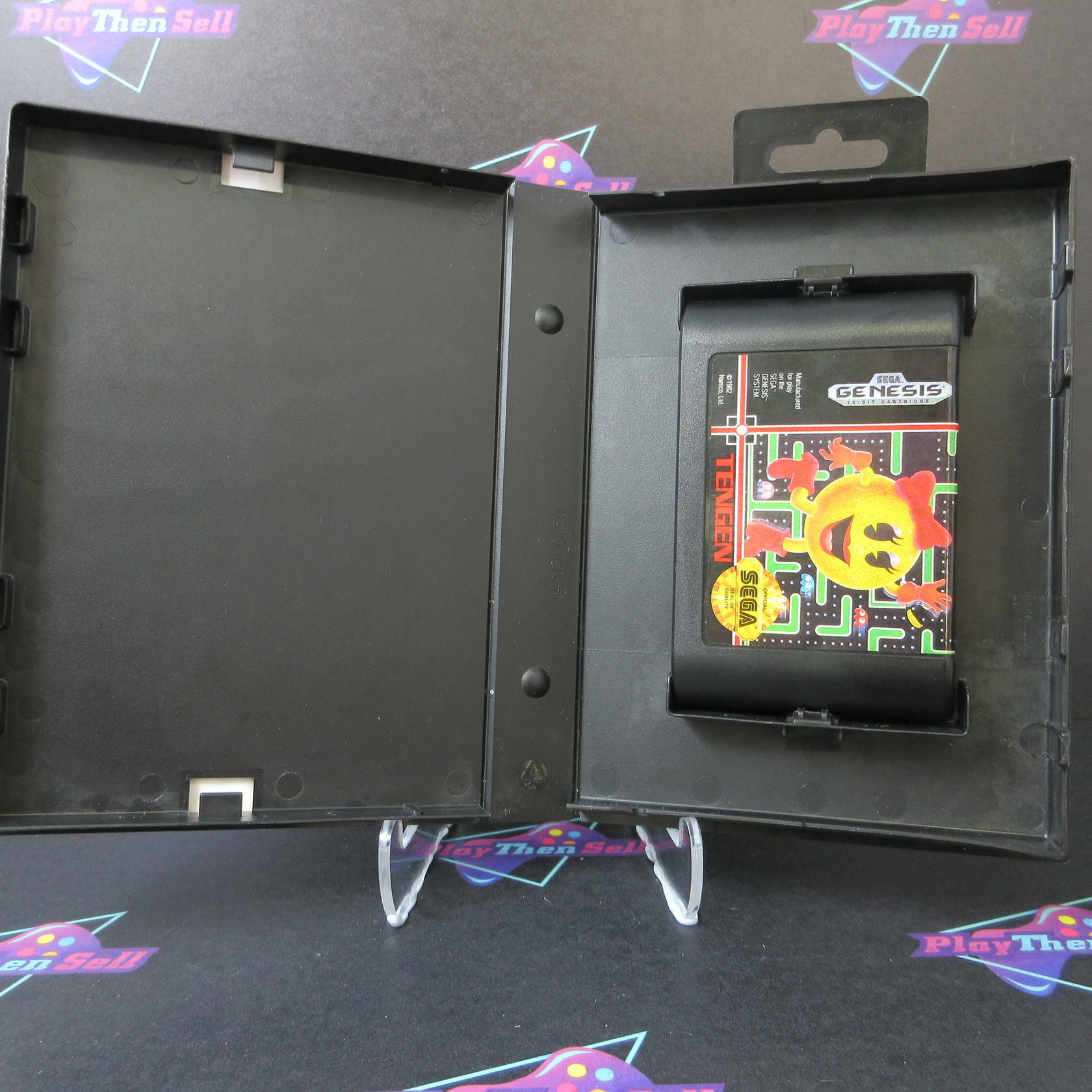 Ms. Pac-man Sega Genesis Boxed AD/NM - Very Good