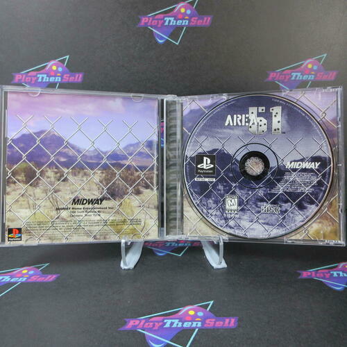 Area 51 PS1 PlayStation 1 - Like New