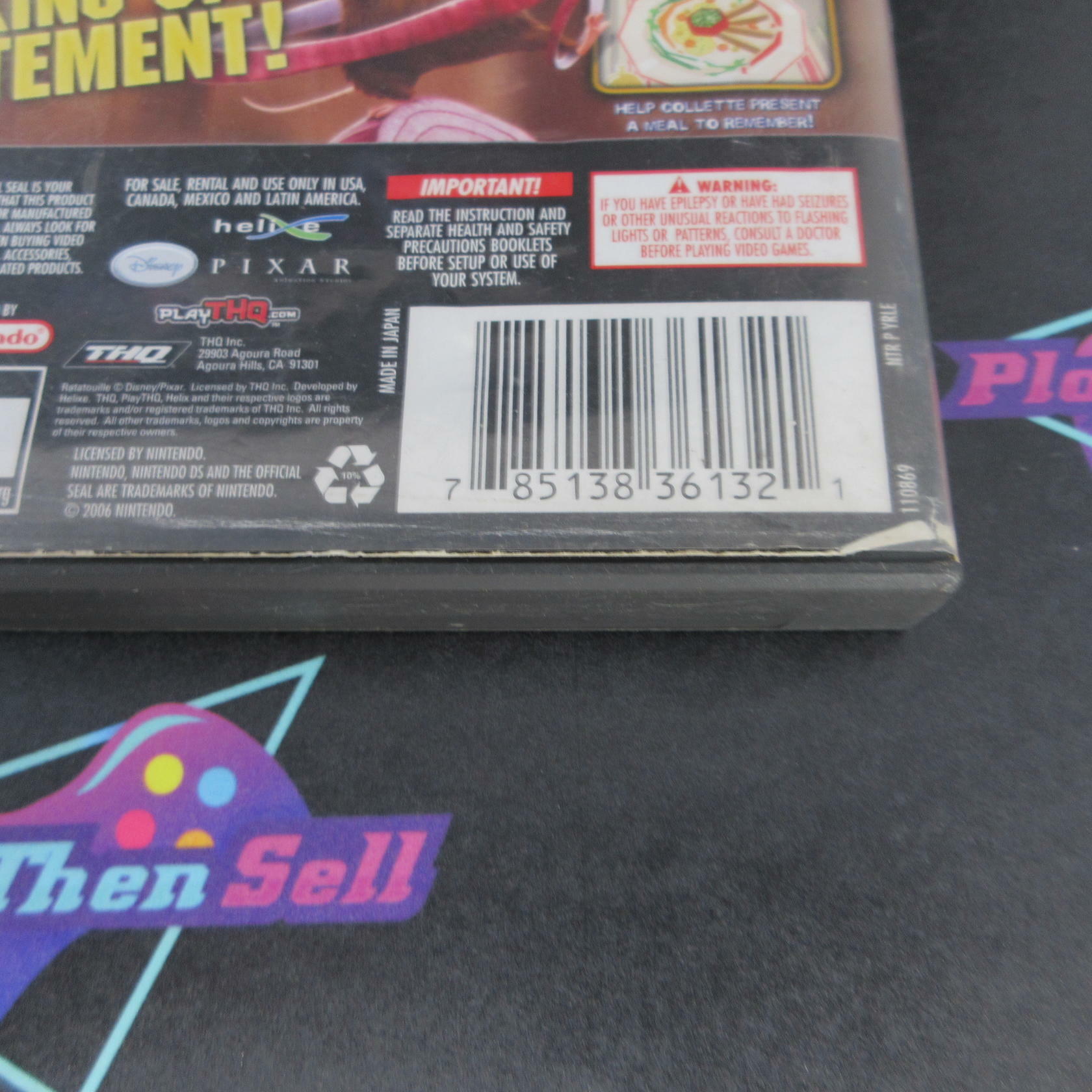 Ratatouille Food Frenzy Nintendo DS AD/NM - Very Good