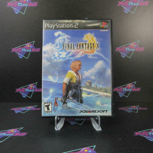 Final Fantasy X PS2 PlayStation 2 AD Complete CIB - Very Good
