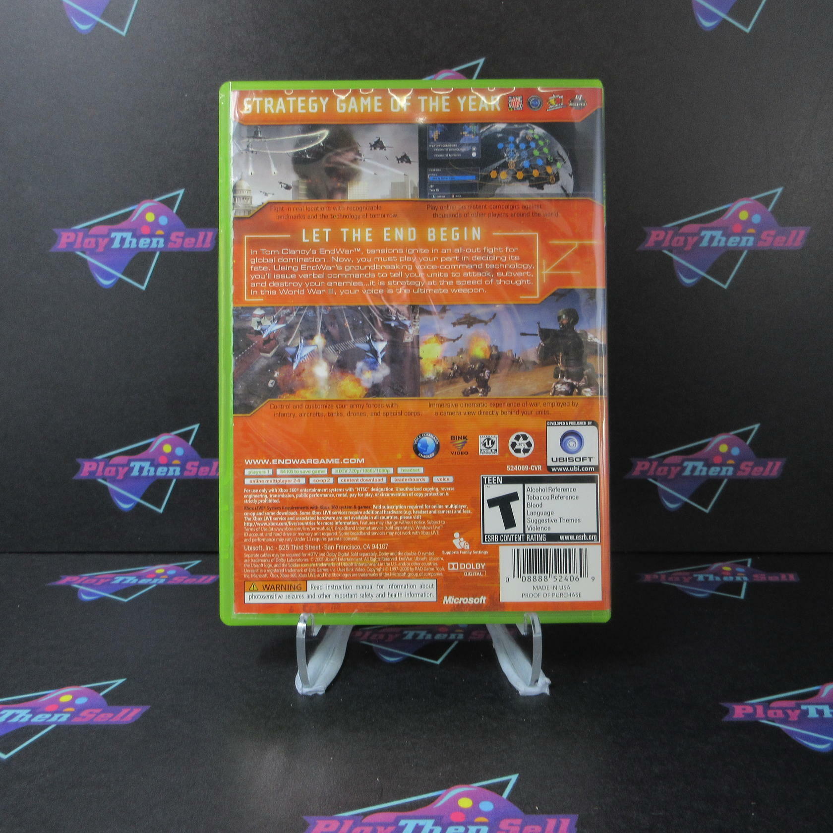 Tom Clancy End War Xbox 360 - Very Good