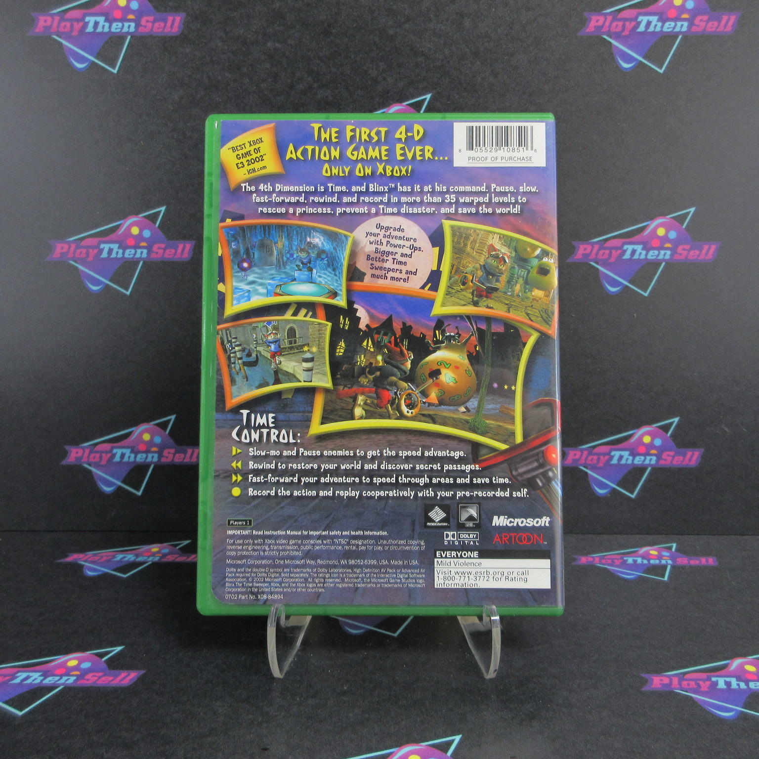 Blinx The Time Sweeper Xbox - Like New