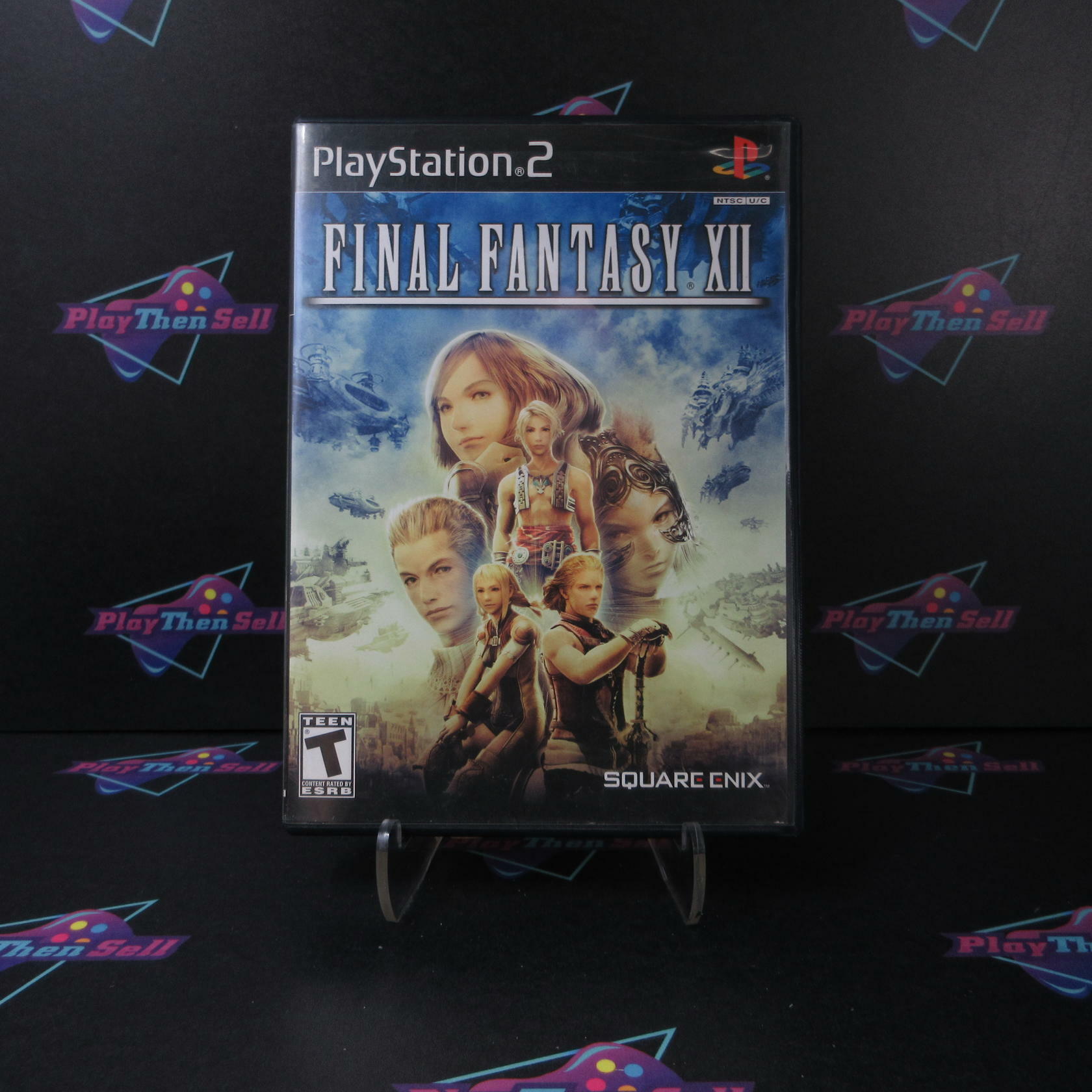 Final Fantasy XII PS2 PlayStation 2 AD Complete CIB - Very Good
