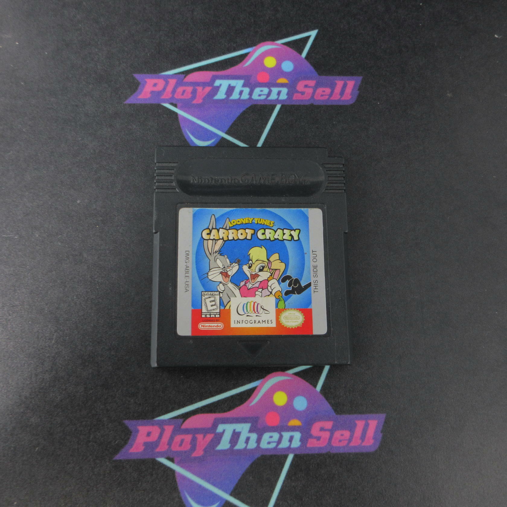Looney Tunes Carrot Crazy Nintendo Gameboy Color Cart Only - Very Good