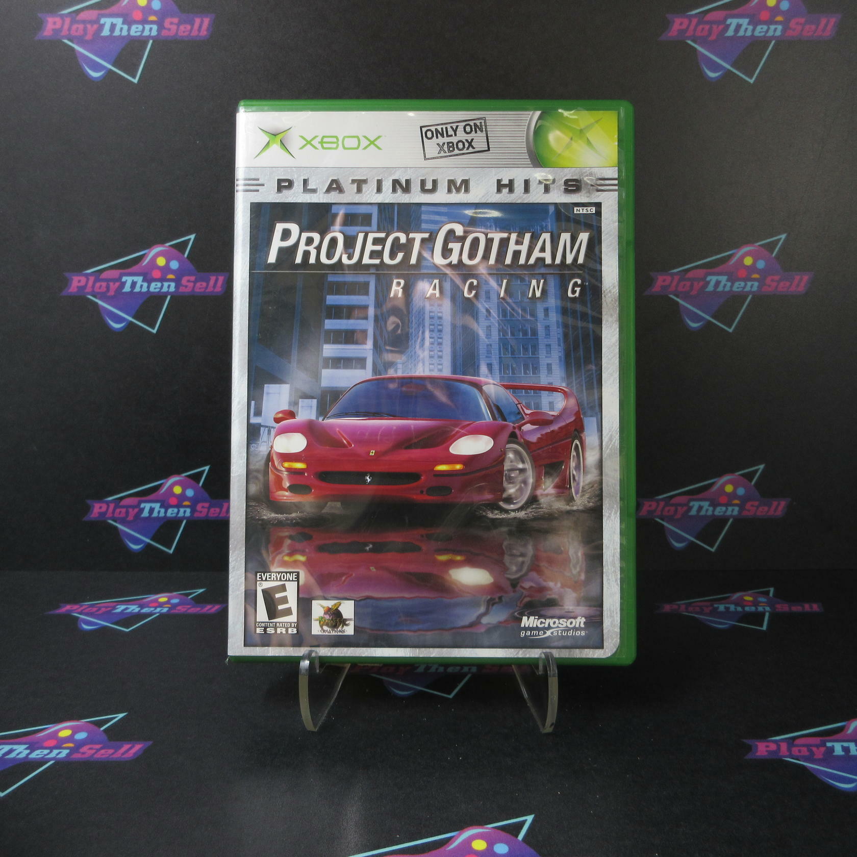 Project Gotham Racing Platinum Hits Xbox AD/DD/NM - Very Good