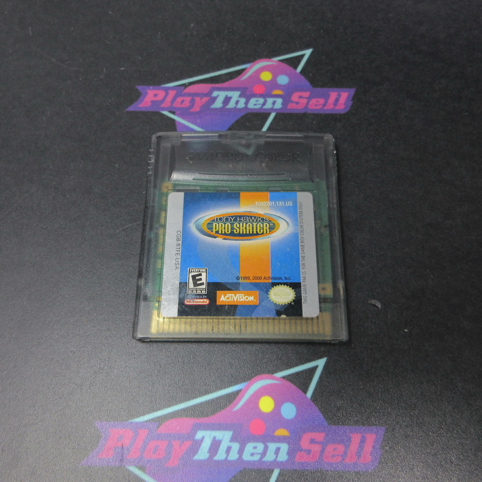 Tony Hawk's Pro Skater Gameboy Color Cartridge Only Authentic / Tested - Very Good