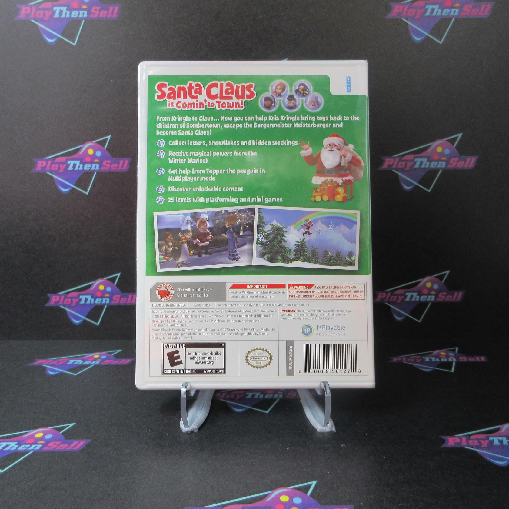 Santa Claus is Comin' to Town Nintendo Wii - Like New