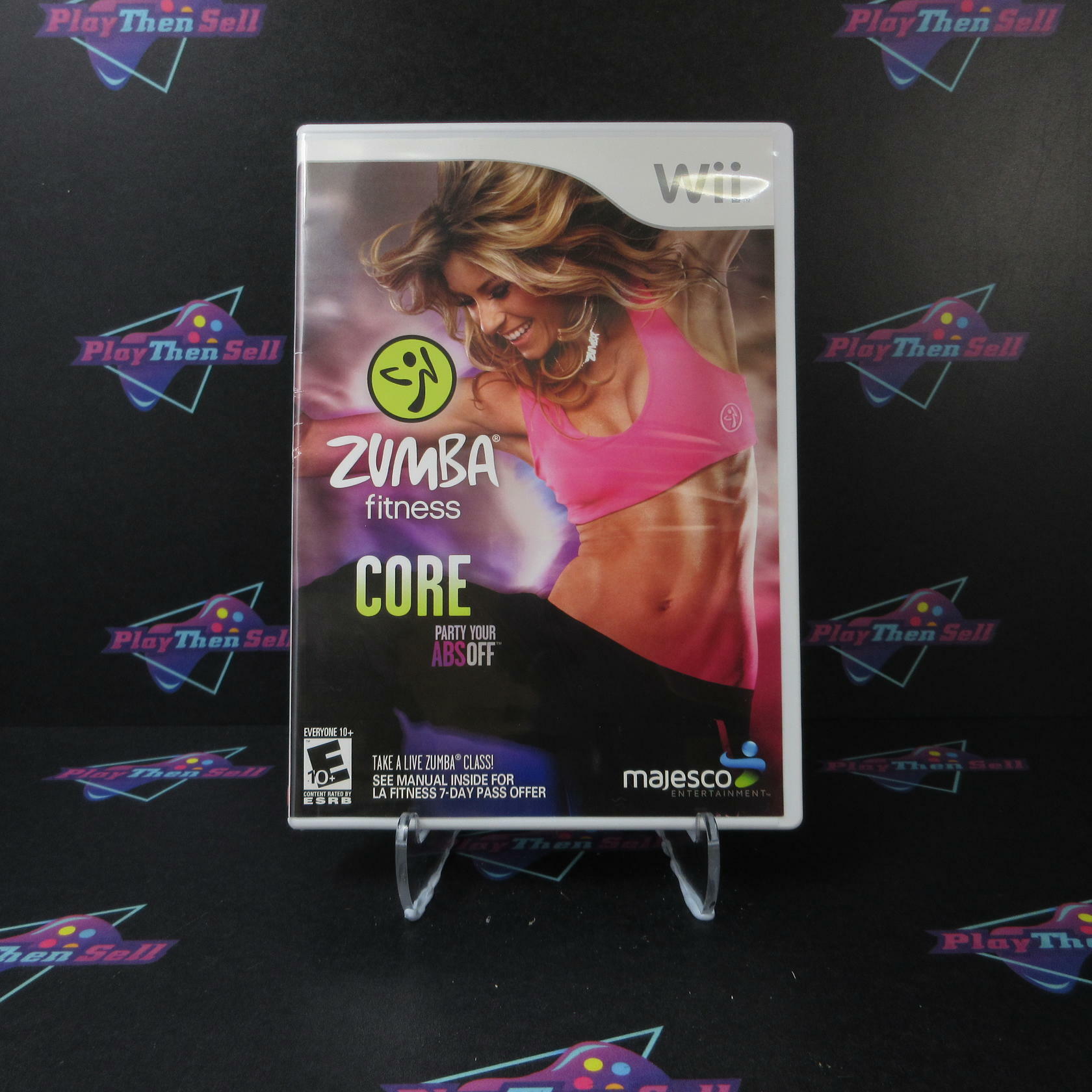 Zumba Fitness Core Nintendo Wii AD Complete CIB - Very Good