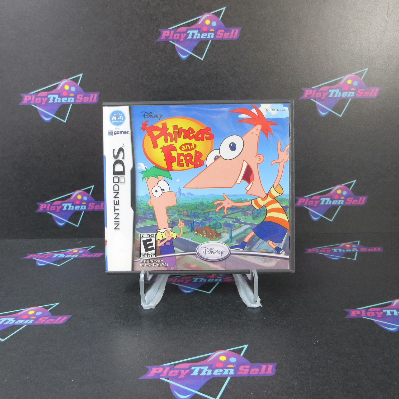 Phineas and Ferb Nintendo DS + Reg Card - Like New