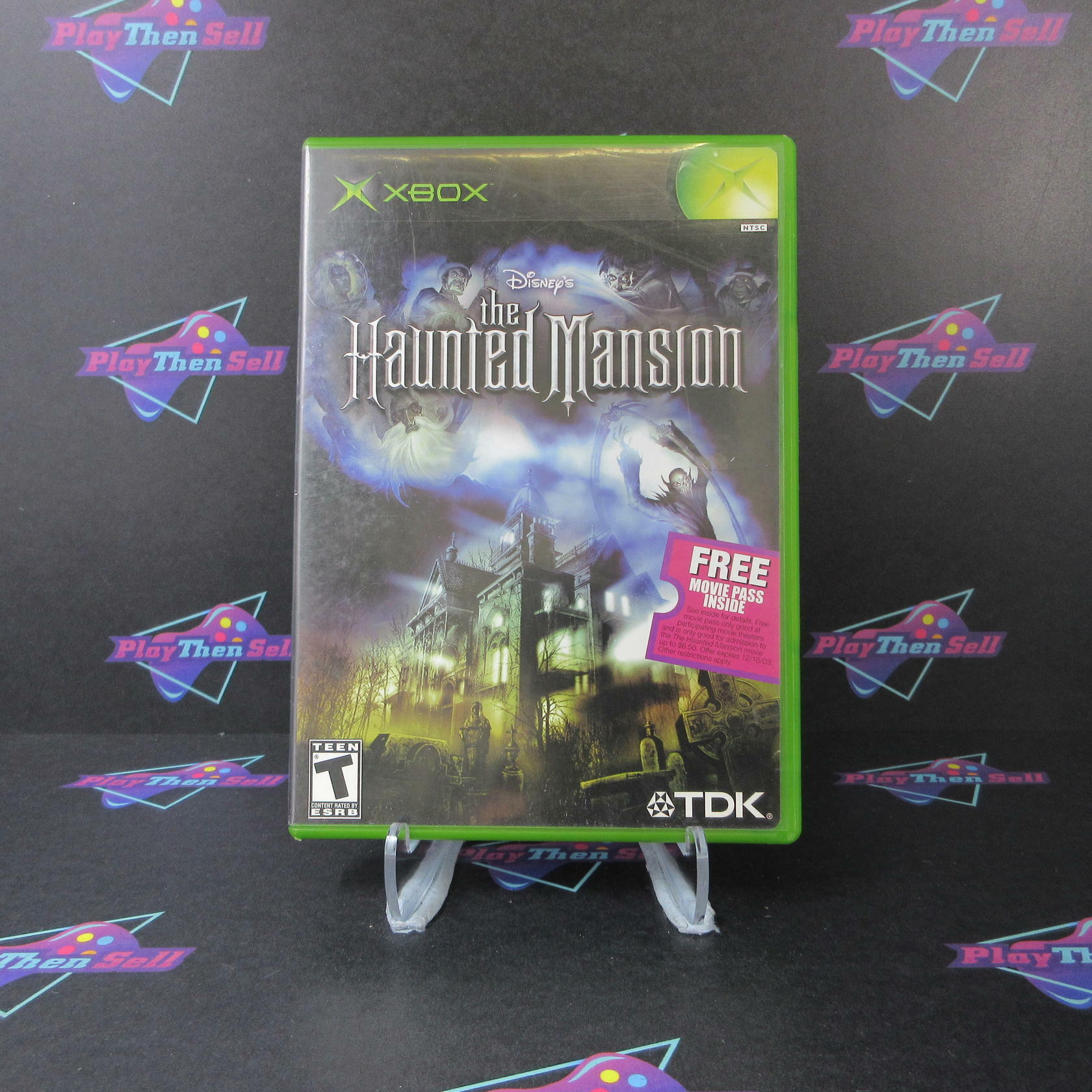 Haunted Mansion Xbox MD Complete CIB - Very Good