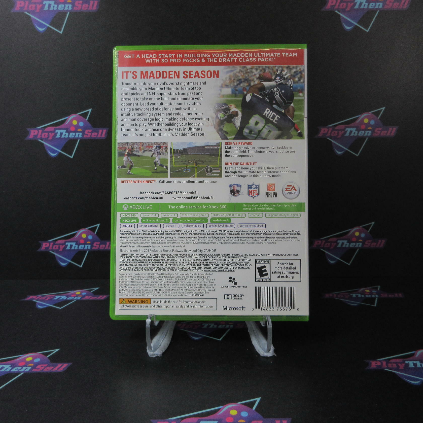 Madden NFL 15 Ultimate Edition - Xbox 360 - Like New