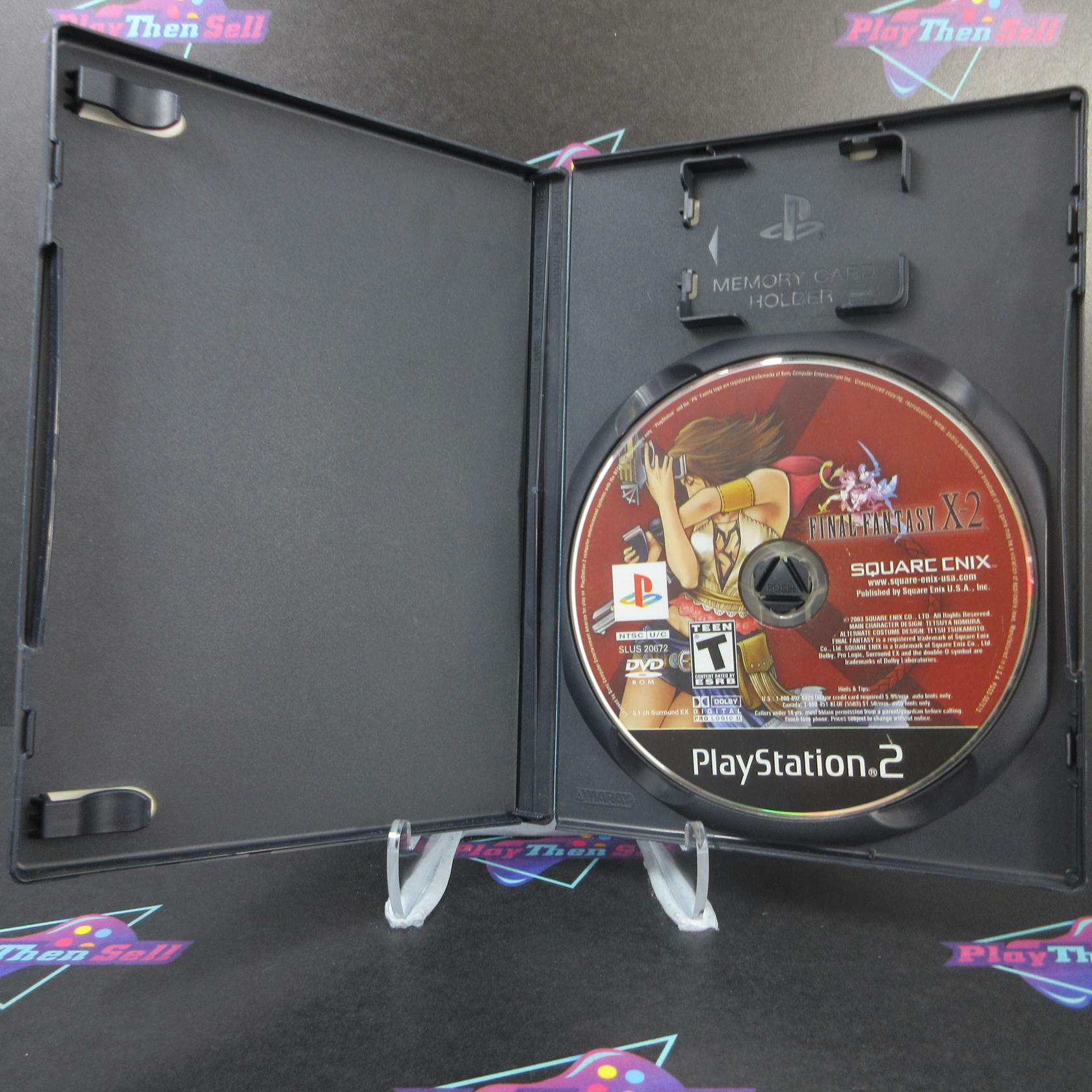 Final Fantasy X-2 PS2 PlayStation 2 AD/NM - Very Good