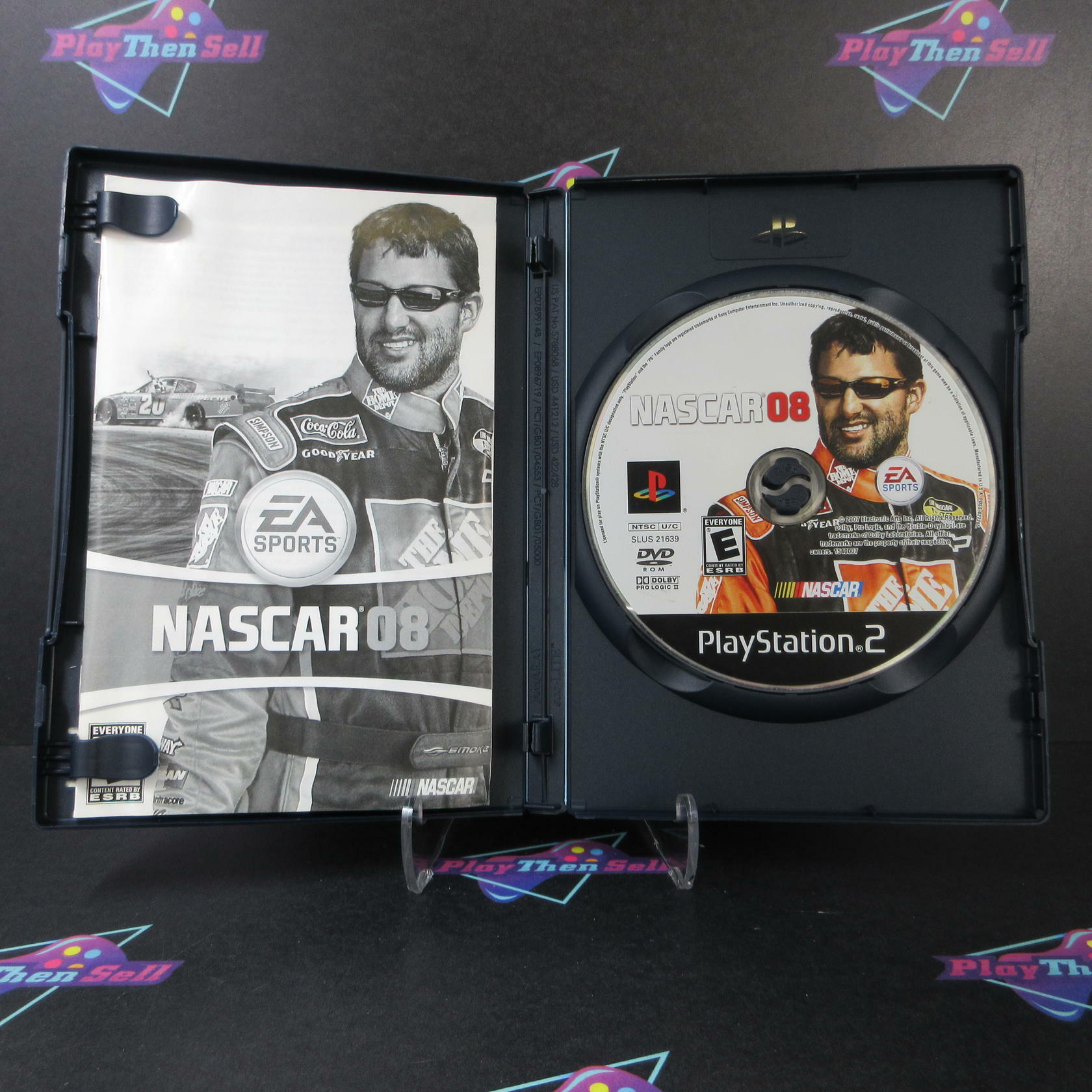 NASCAR 2008 PS2 PlayStation 2 MD Complete CIB - Very Good
