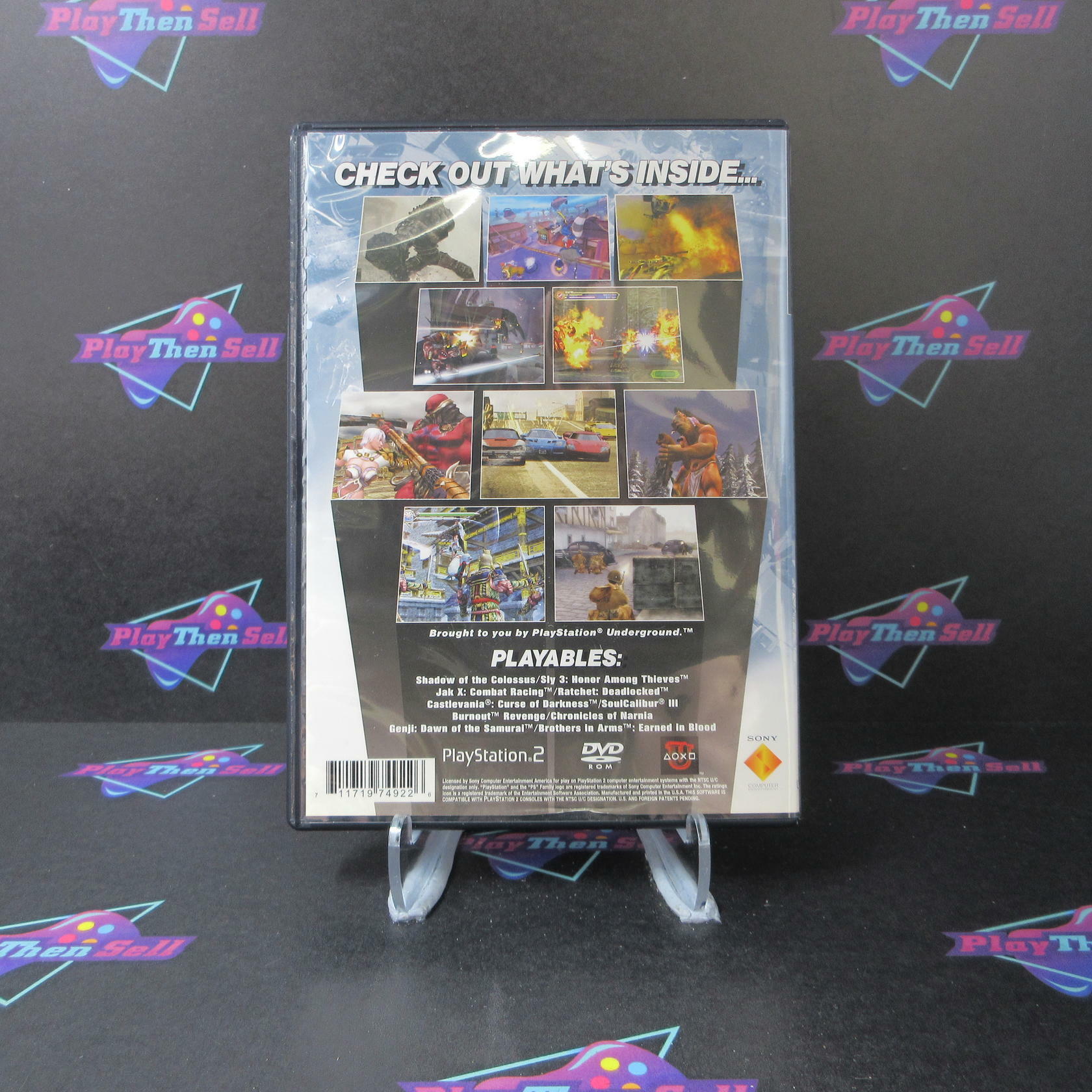 Jampack Demo Disk Volume 13 PS2 PlayStation 2 - Very Good