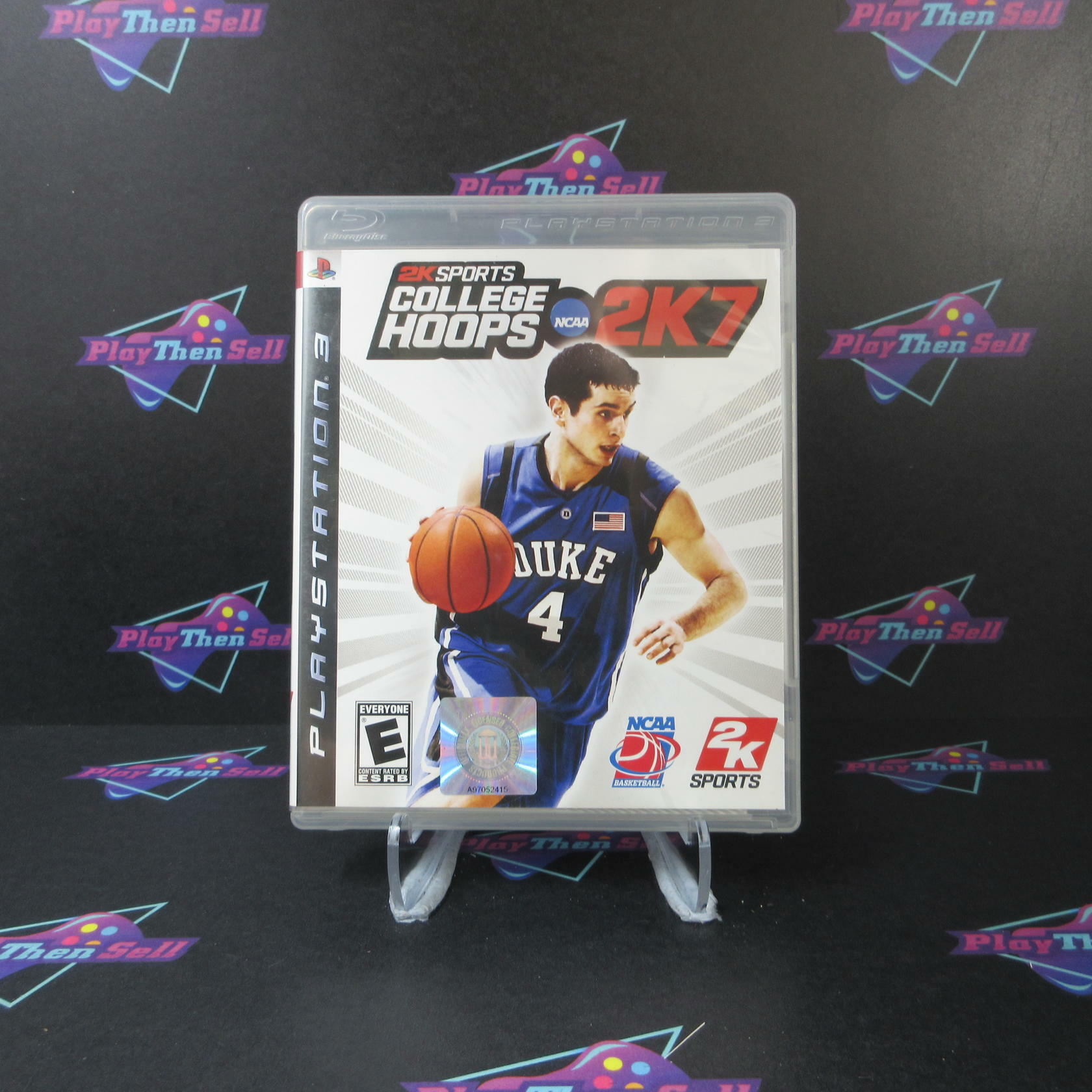 College Hoops 2K7 PS3 PlayStation 3 AD Complete CIB - Very Good