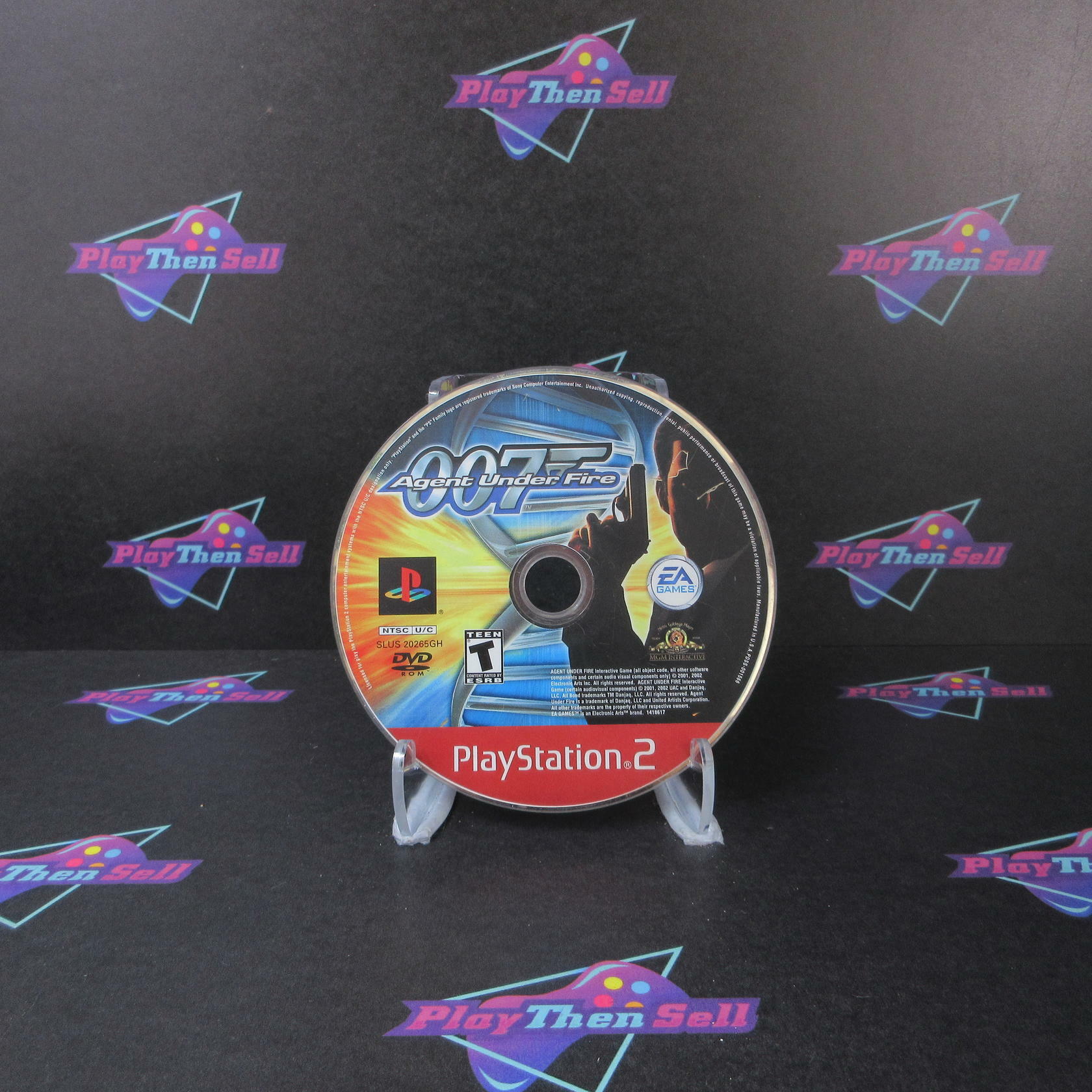 James Bond 007 Agent Under Fire GH PS2 PlayStation 2 Disc Only - Very Good