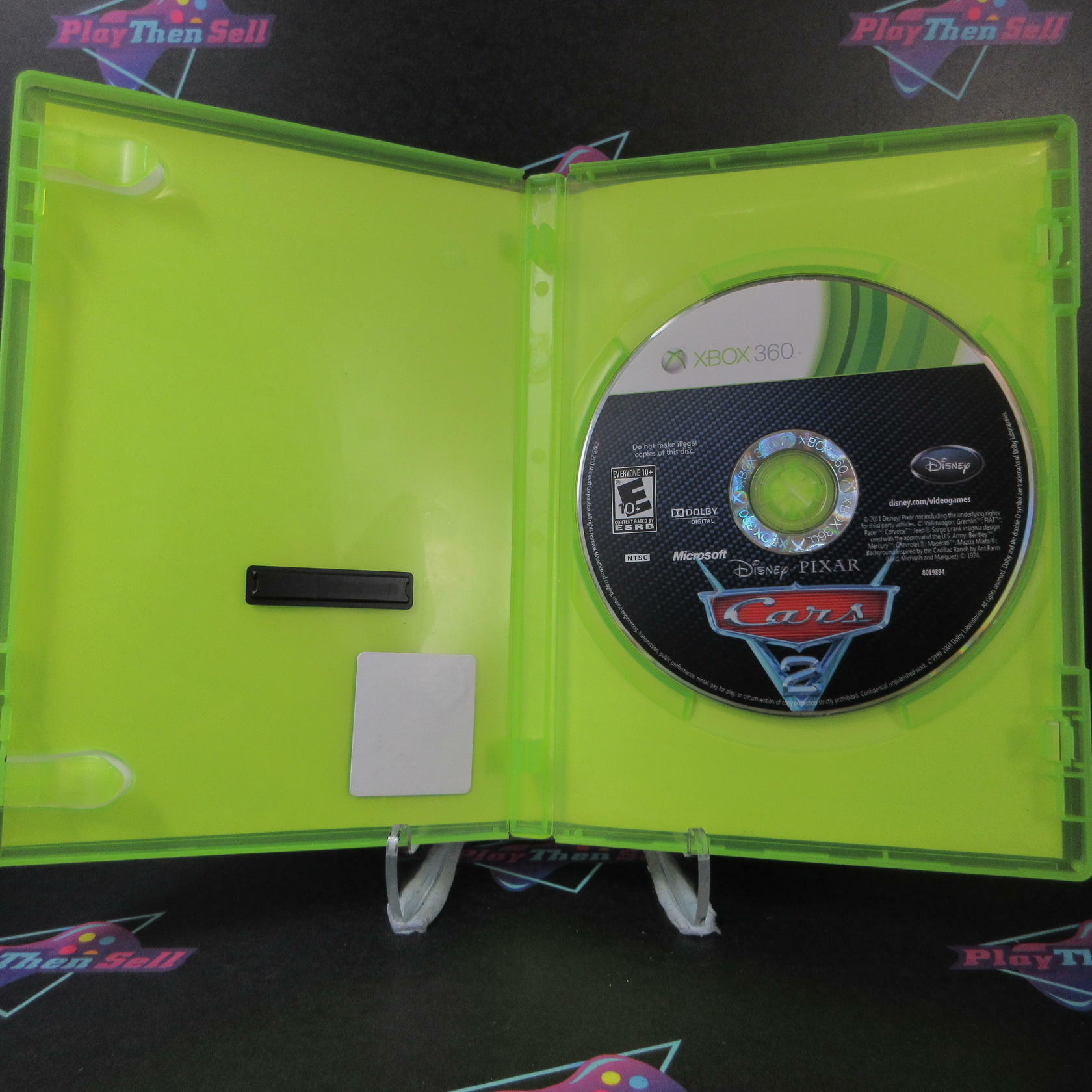Cars 2 The Video Game Xbox 360 AD/NM - Very Good