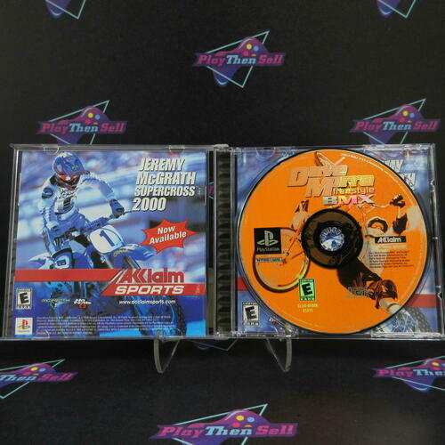 Dave Mirra Freestyle BMX PS1 PlayStation 1 + Reg Card - Like New