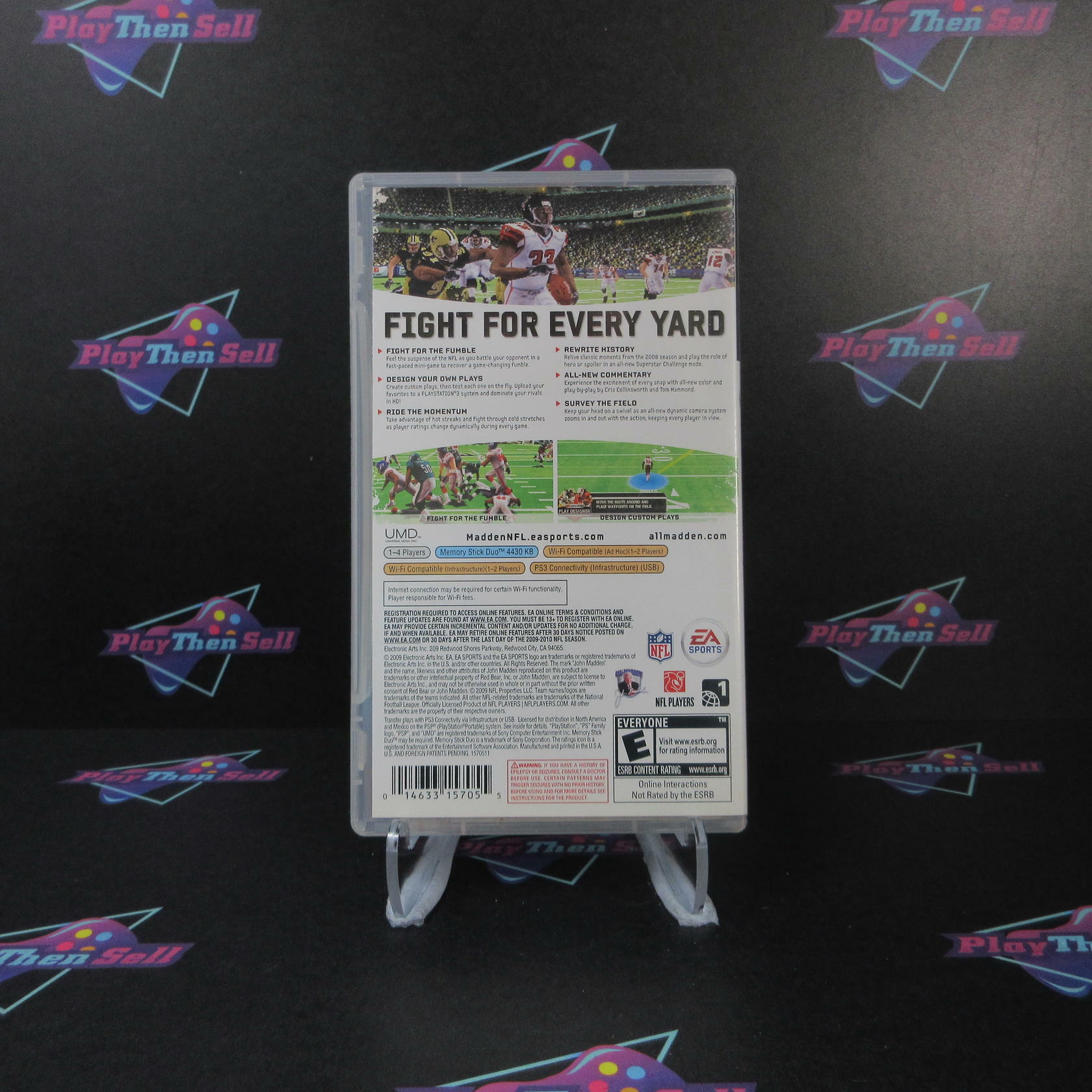 Madden NFL 10 - Sony PSP MD Complete CIB - Very Good