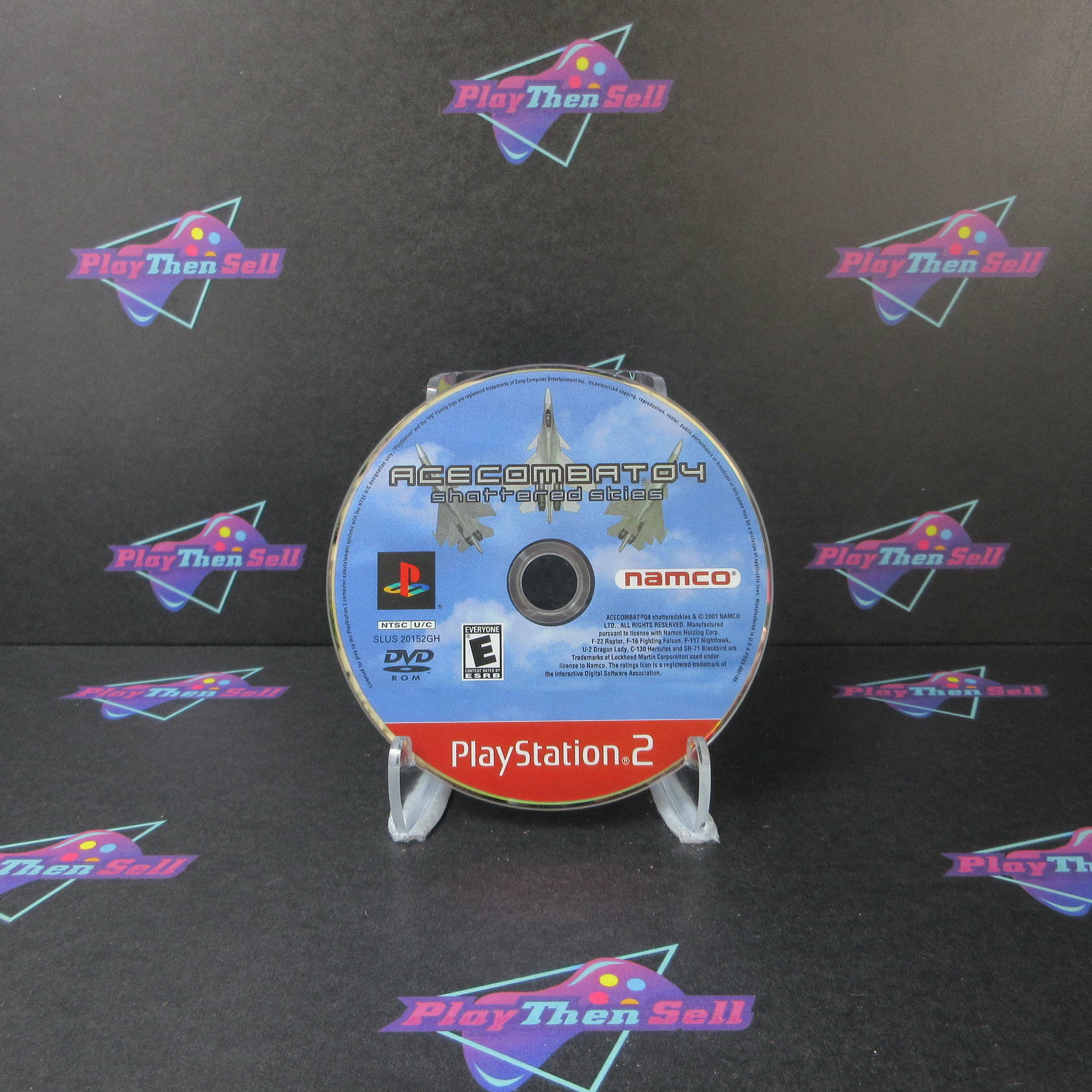 Ace Combat 4 Shattered Skies GH PS2 PlayStation 2 Disc Only - Very Good