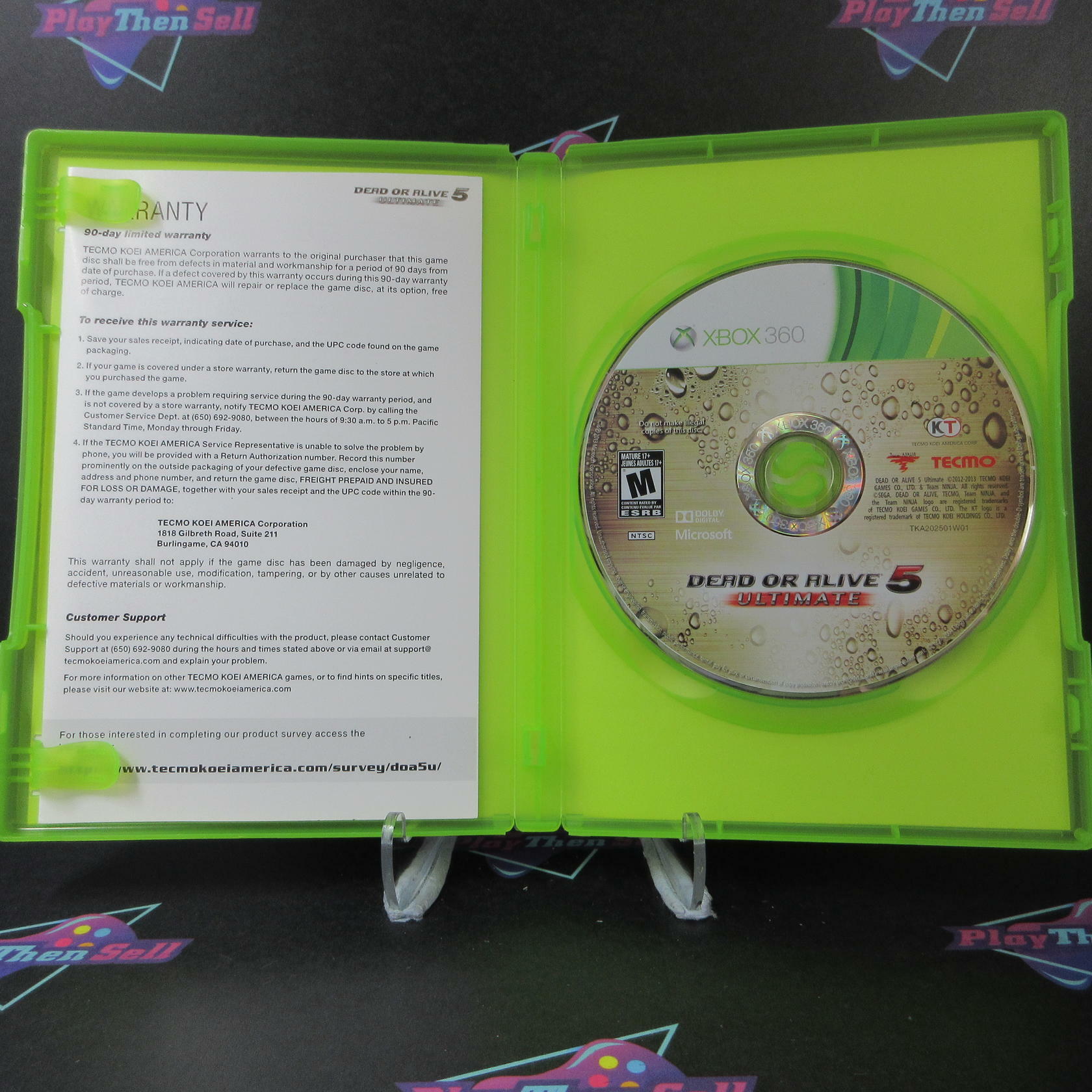 Dead or Alive 5 Ultimate Xbox 360 - Like New