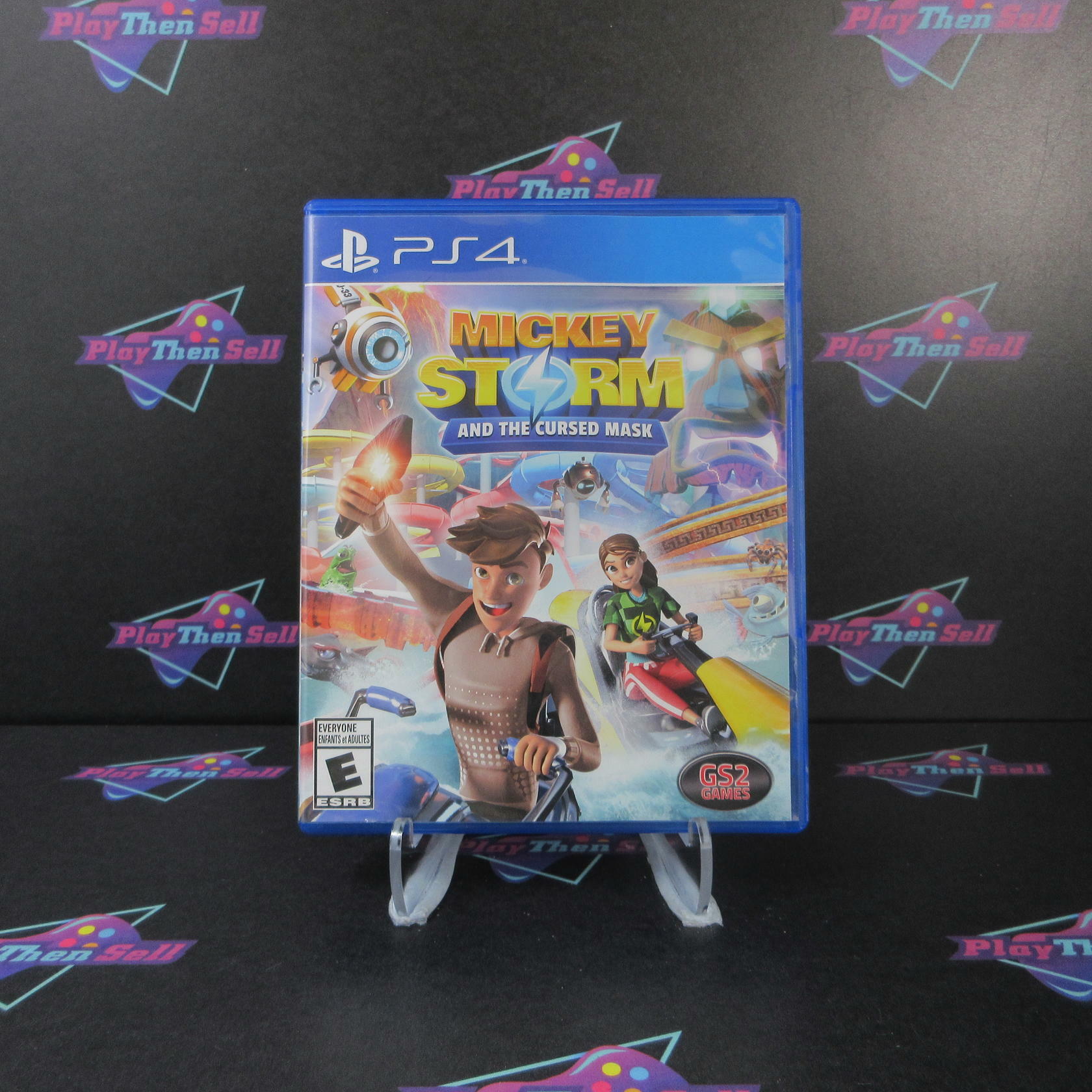 Mickey Storm and the Cursed Mask PS4 PlayStation 4 - Like New